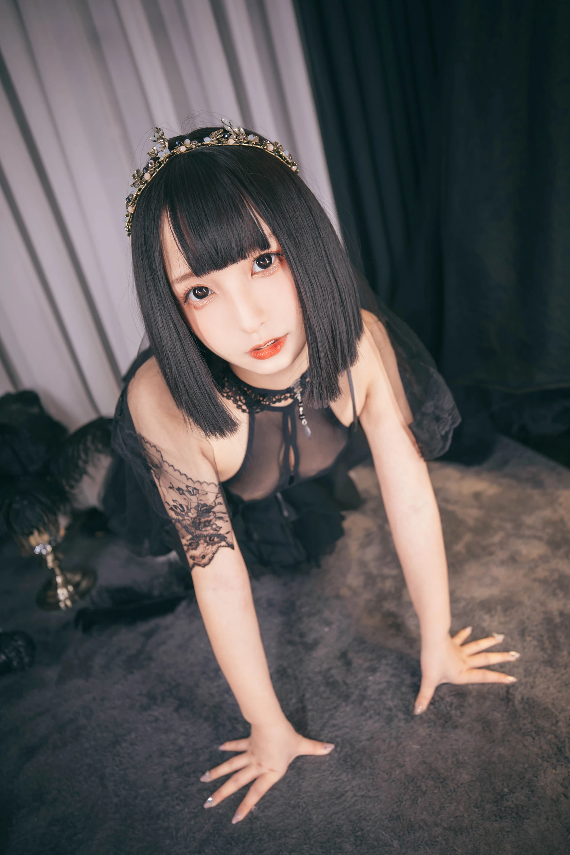 神楽坂真冬 第三季 序号13：《天国に落ちる》坠入天堂 [150P2V-594MB]内衣, 双马尾, 白丝, 神楽坂真冬, 美腿, 美足, 高跟鞋, 黑丝