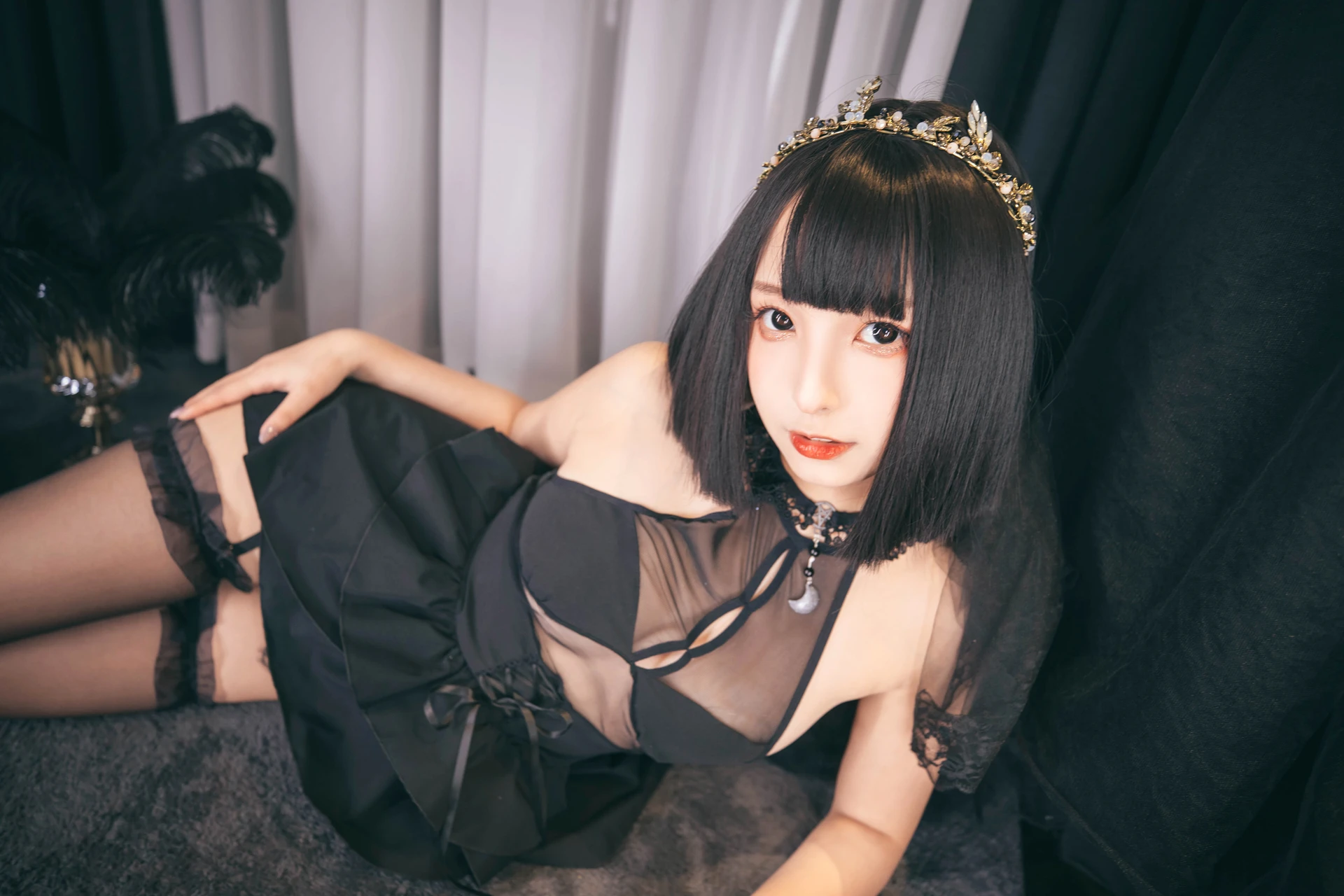 神楽坂真冬 第三季 序号13：《天国に落ちる》坠入天堂 [150P2V-594MB]内衣, 双马尾, 白丝, 神楽坂真冬, 美腿, 美足, 高跟鞋, 黑丝