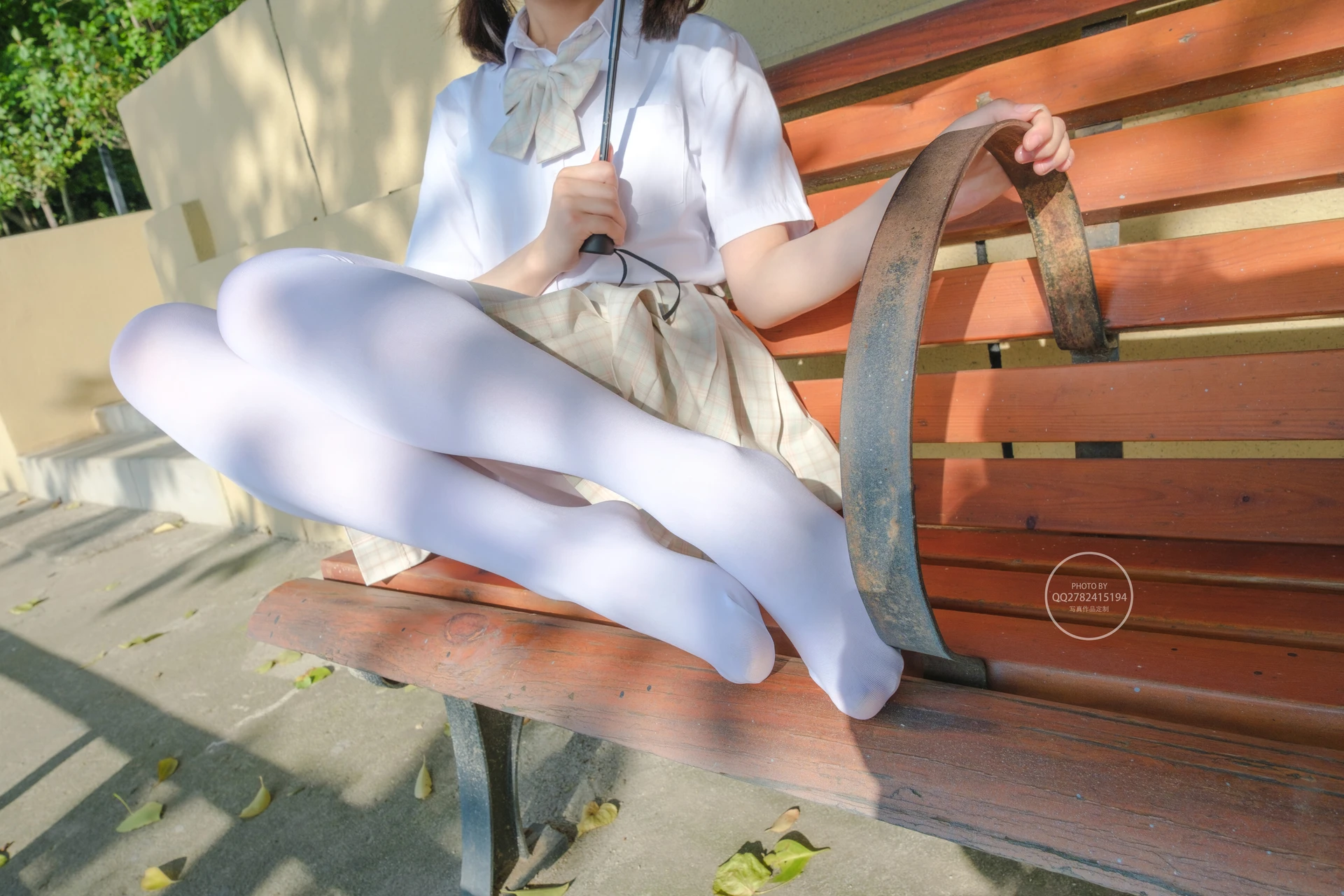 森萝财团 有料-40 小香 80D 白丝JK制服外景 [95P-1.1G]JK, JK制服, 制服, 小香, 有料, 森萝财团, 白丝, 美腿, 美足