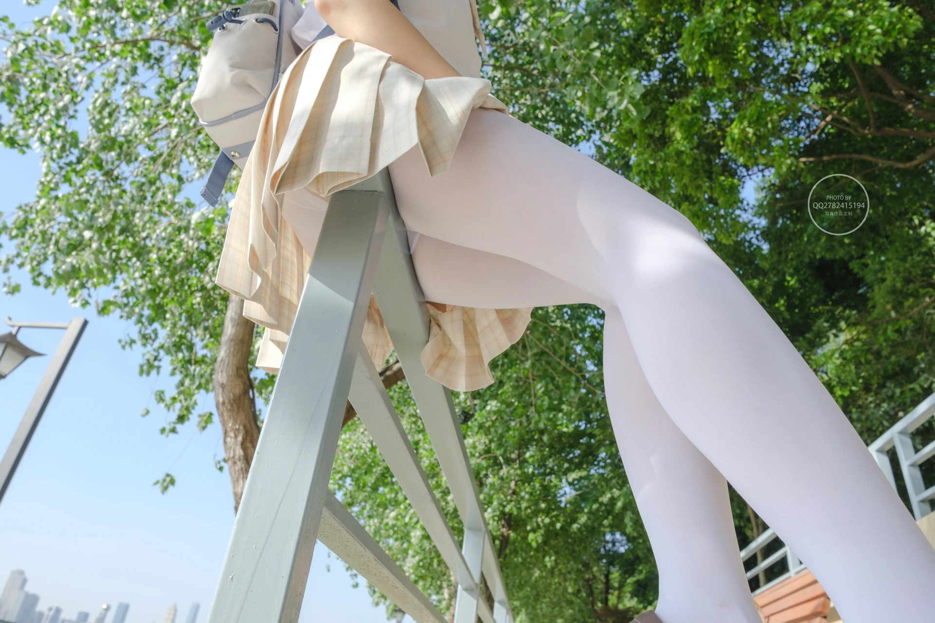 森萝财团 有料-40 小香 80D 白丝JK制服外景 [95P-1.1G]JK, JK制服, 制服, 小香, 有料, 森萝财团, 白丝, 美腿, 美足