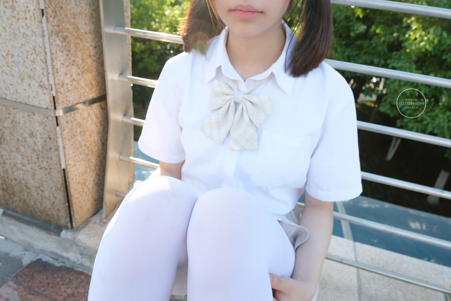 森萝财团 有料-40 小香 80D 白丝JK制服外景 [95P-1.1G]JK, JK制服, 制服, 小香, 有料, 森萝财团, 白丝, 美腿, 美足