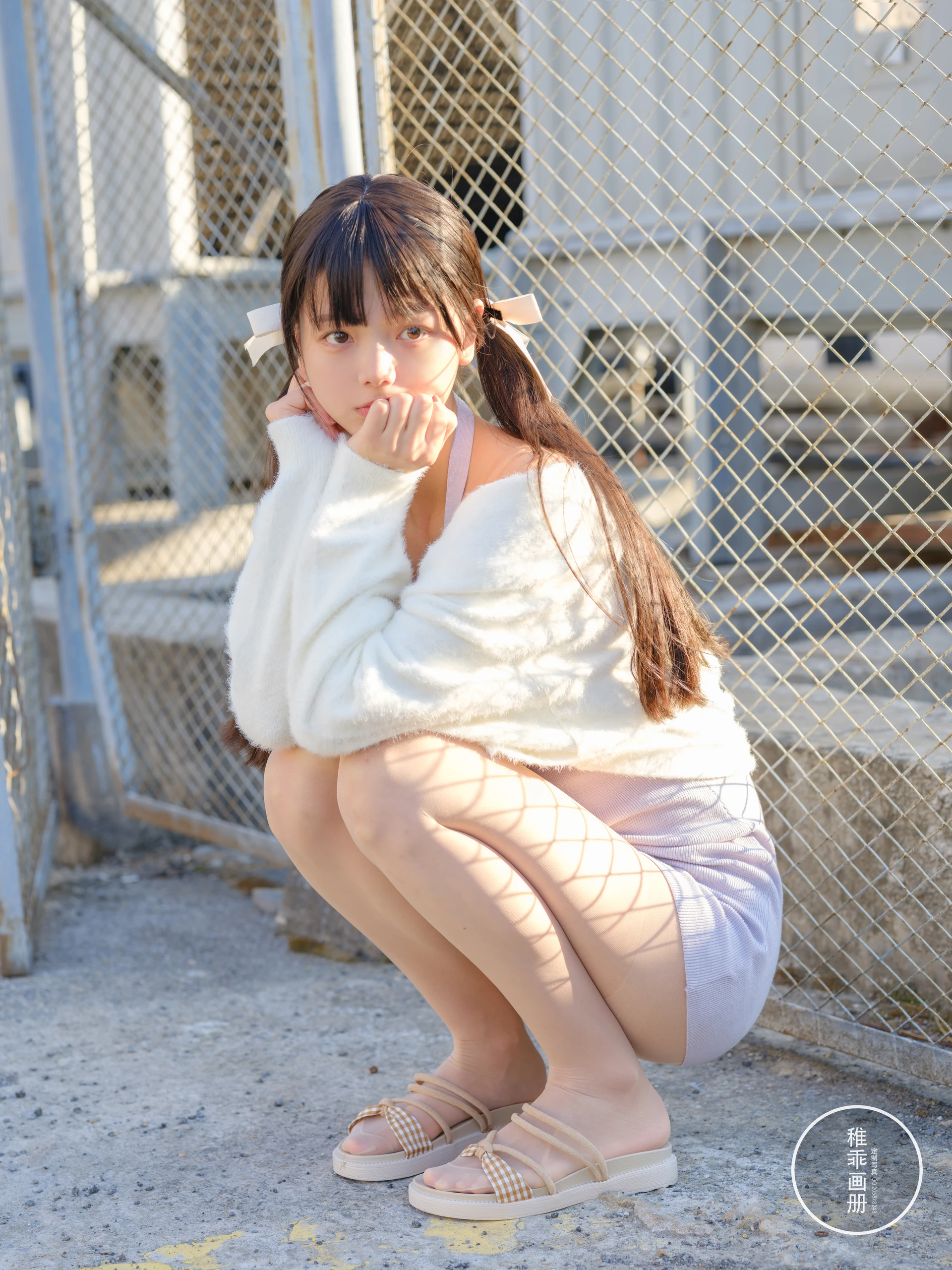 稚乖画册 晴空-05 赤西夜夜 天台停车场肉丝双马尾Lolita [83P1V-4.68GB]双马尾, 可爱, 晴空, 稚乖画册, 美腿, 美足, 肉丝, 赤西夜夜