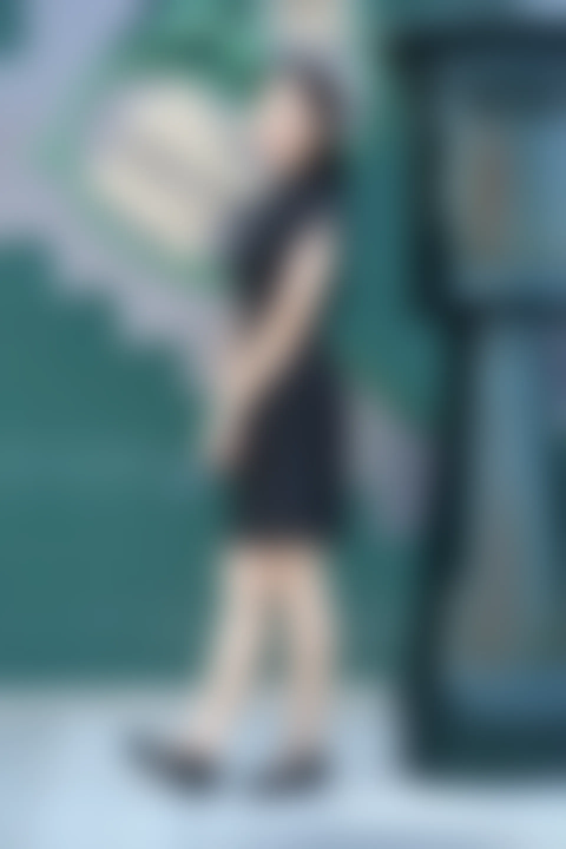 初夏女神 NO.079 双双 黑色旗袍[140P+1V／5.39GB]