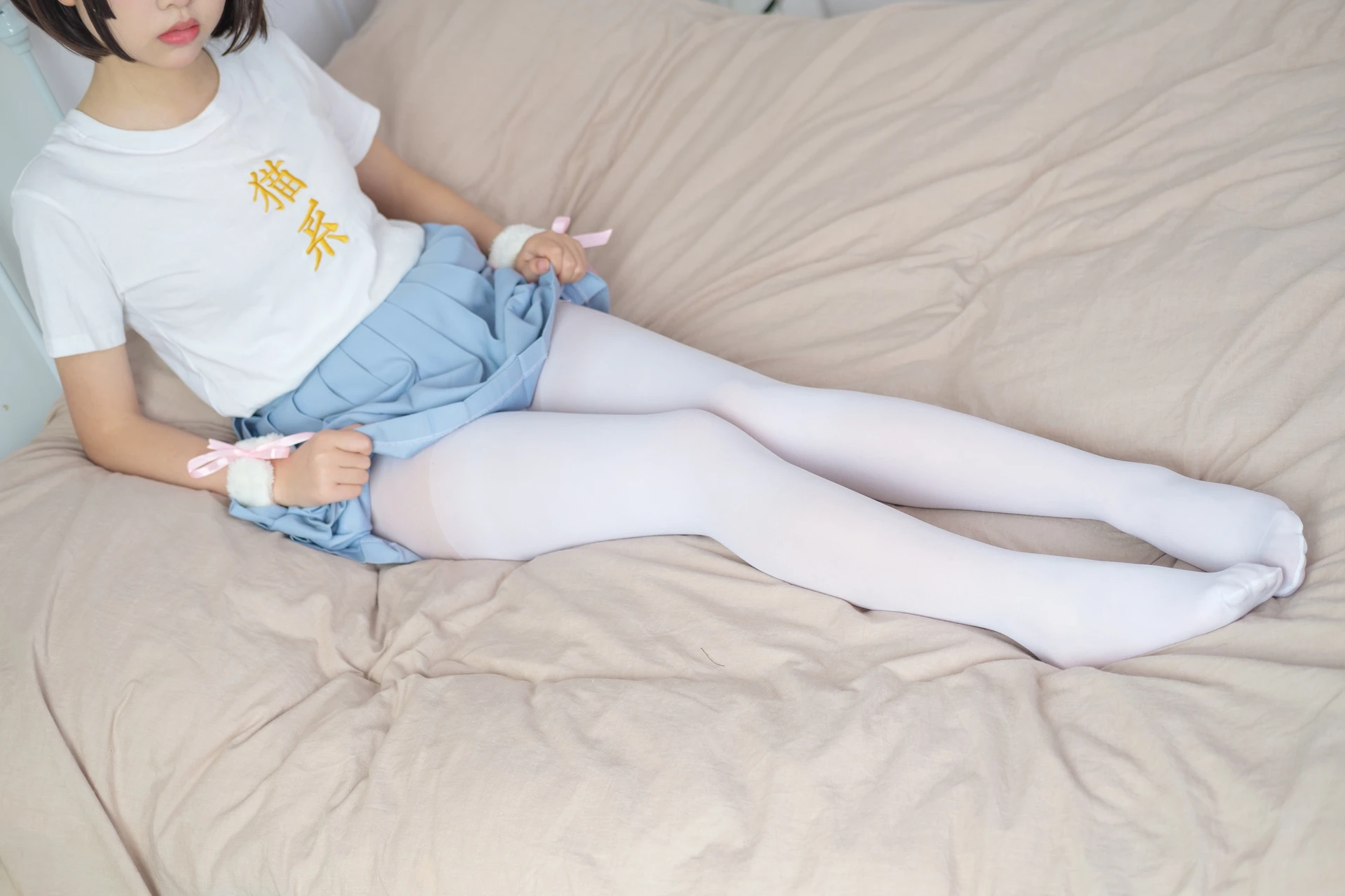 森萝财团 X-031 [88P1V-2.2G]可爱, 森萝财团, 白丝, 美腿