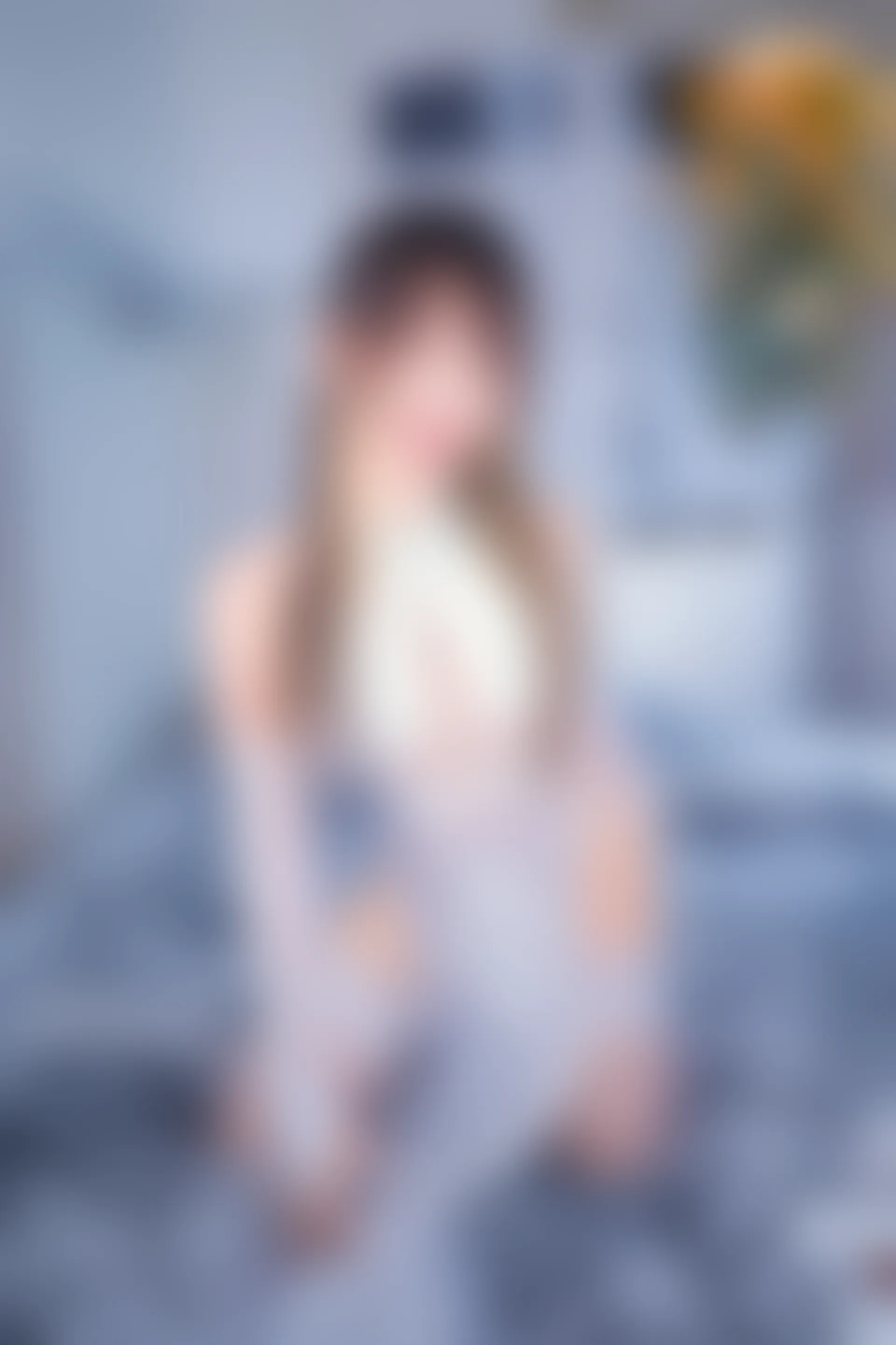 神楽坂真冬 第三季 序号12：《風と月》黑白旗袍 [150P2V-584MB]内衣, 旗袍, 白丝, 神楽坂真冬, 美腿, 美足, 高跟鞋, 黑丝