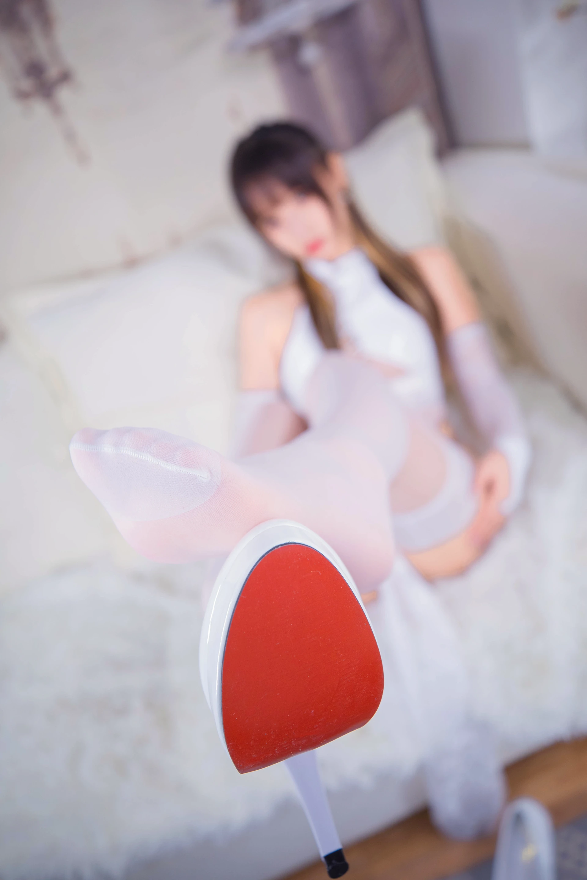 神楽坂真冬 第三季 序号12：《風と月》黑白旗袍 [150P2V-584MB]内衣, 旗袍, 白丝, 神楽坂真冬, 美腿, 美足, 高跟鞋, 黑丝