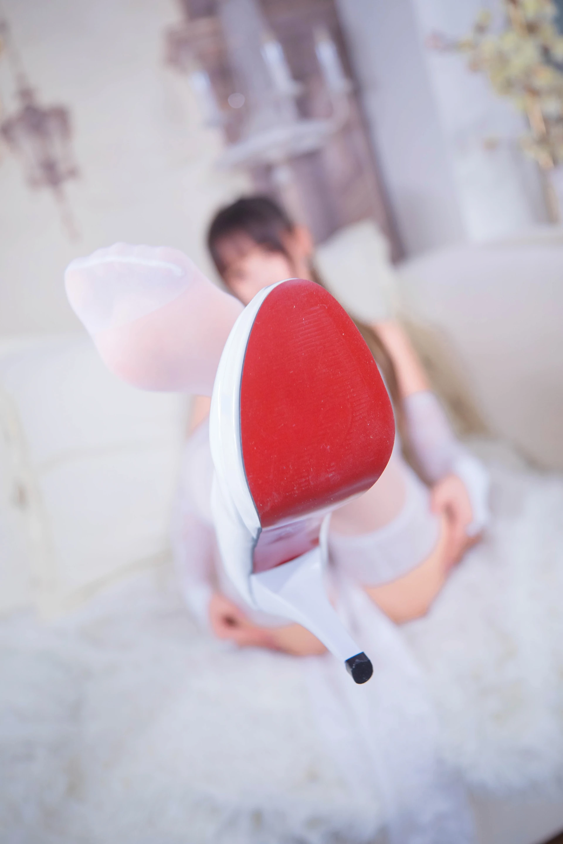 神楽坂真冬 第三季 序号12：《風と月》黑白旗袍 [150P2V-584MB]内衣, 旗袍, 白丝, 神楽坂真冬, 美腿, 美足, 高跟鞋, 黑丝