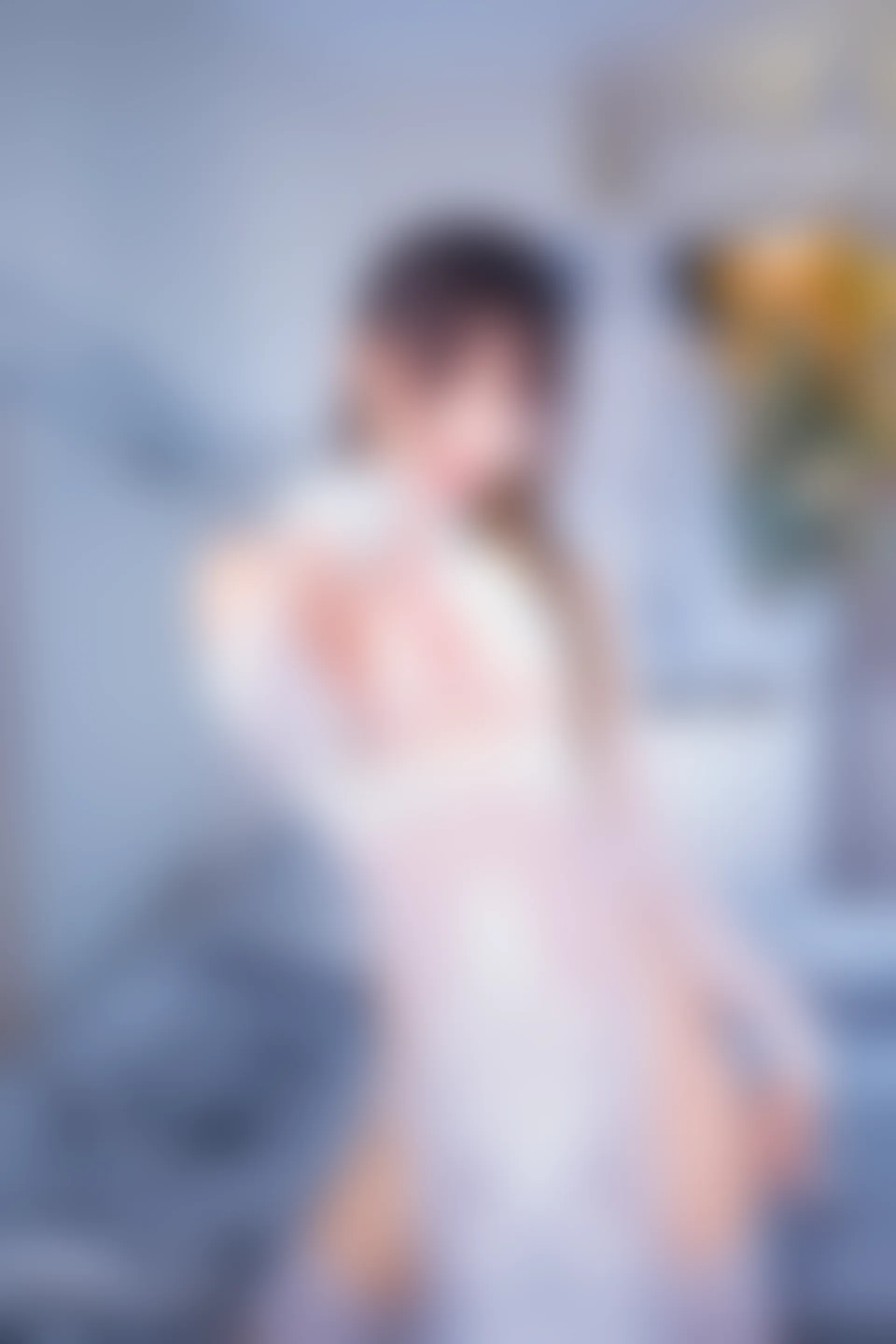 神楽坂真冬 第三季 序号12：《風と月》黑白旗袍 [150P2V-584MB]内衣, 旗袍, 白丝, 神楽坂真冬, 美腿, 美足, 高跟鞋, 黑丝