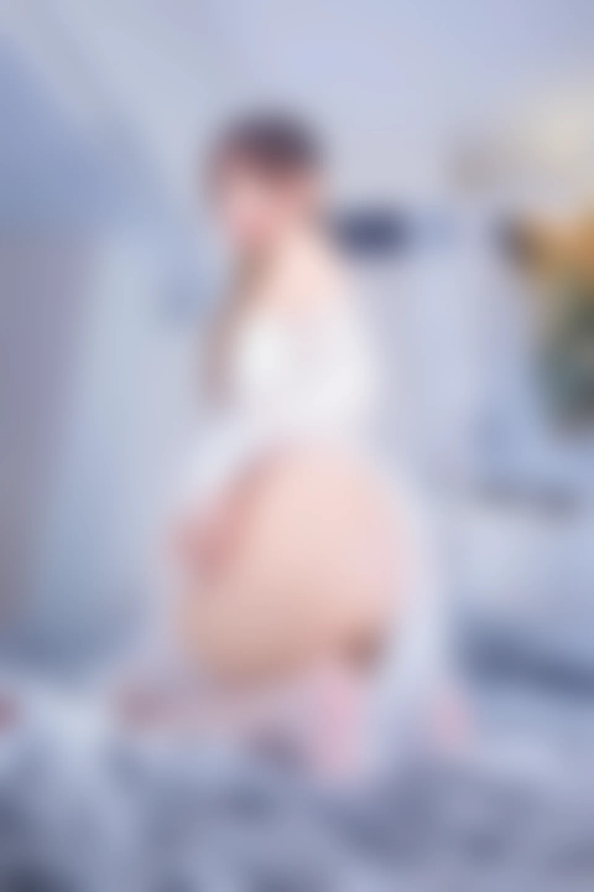 神楽坂真冬 第三季 序号12：《風と月》黑白旗袍 [150P2V-584MB]内衣, 旗袍, 白丝, 神楽坂真冬, 美腿, 美足, 高跟鞋, 黑丝