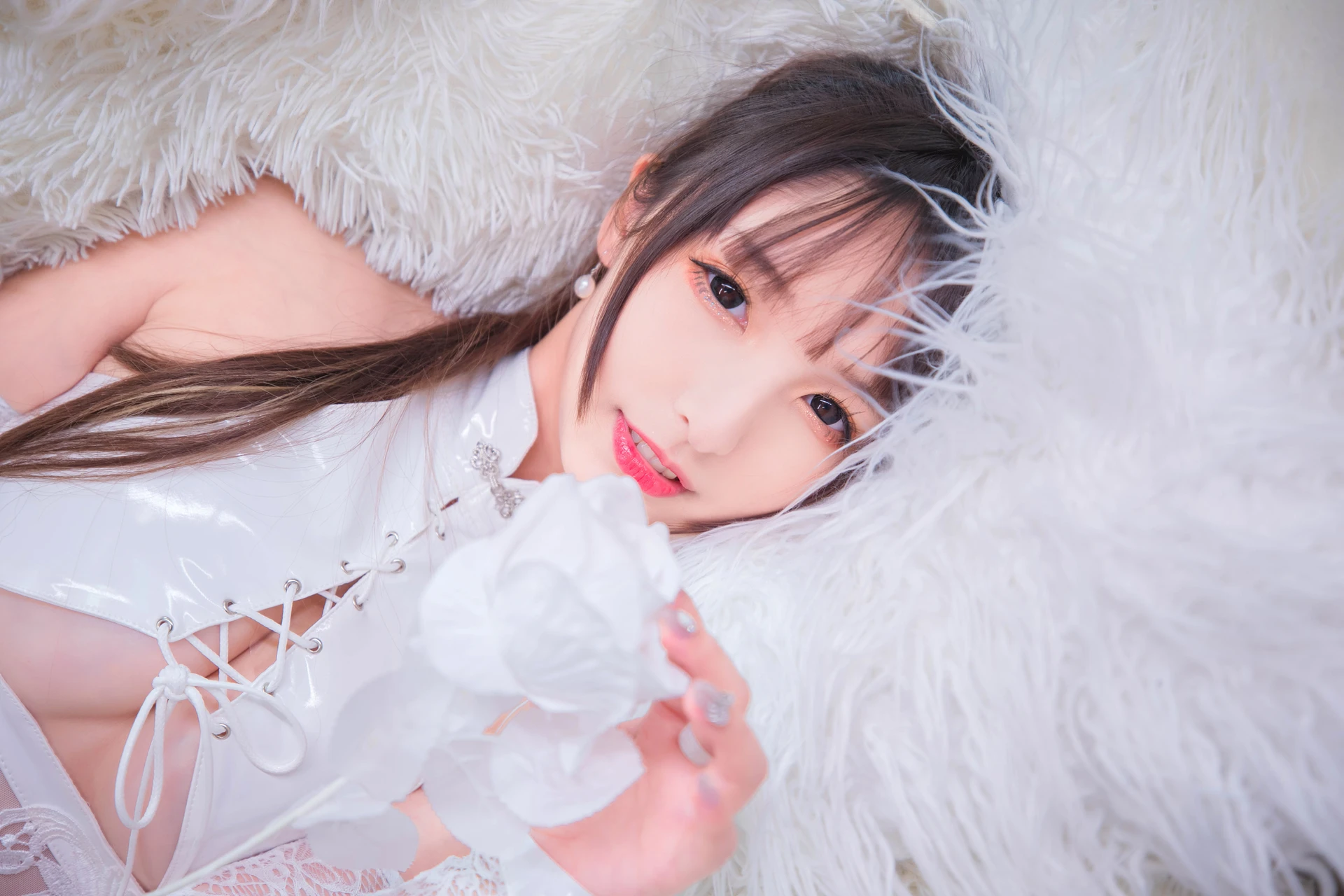 神楽坂真冬 第三季 序号12：《風と月》黑白旗袍 [150P2V-584MB]内衣, 旗袍, 白丝, 神楽坂真冬, 美腿, 美足, 高跟鞋, 黑丝