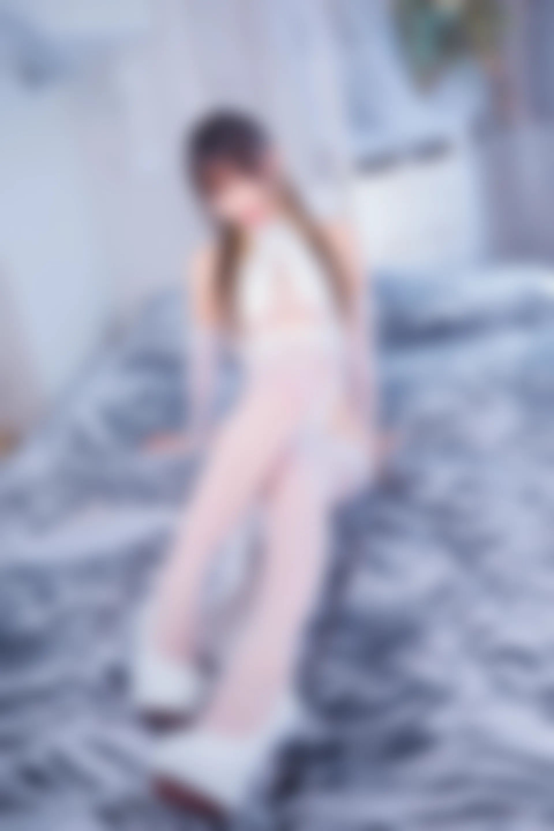 神楽坂真冬 第三季 序号12：《風と月》黑白旗袍 [150P2V-584MB]内衣, 旗袍, 白丝, 神楽坂真冬, 美腿, 美足, 高跟鞋, 黑丝