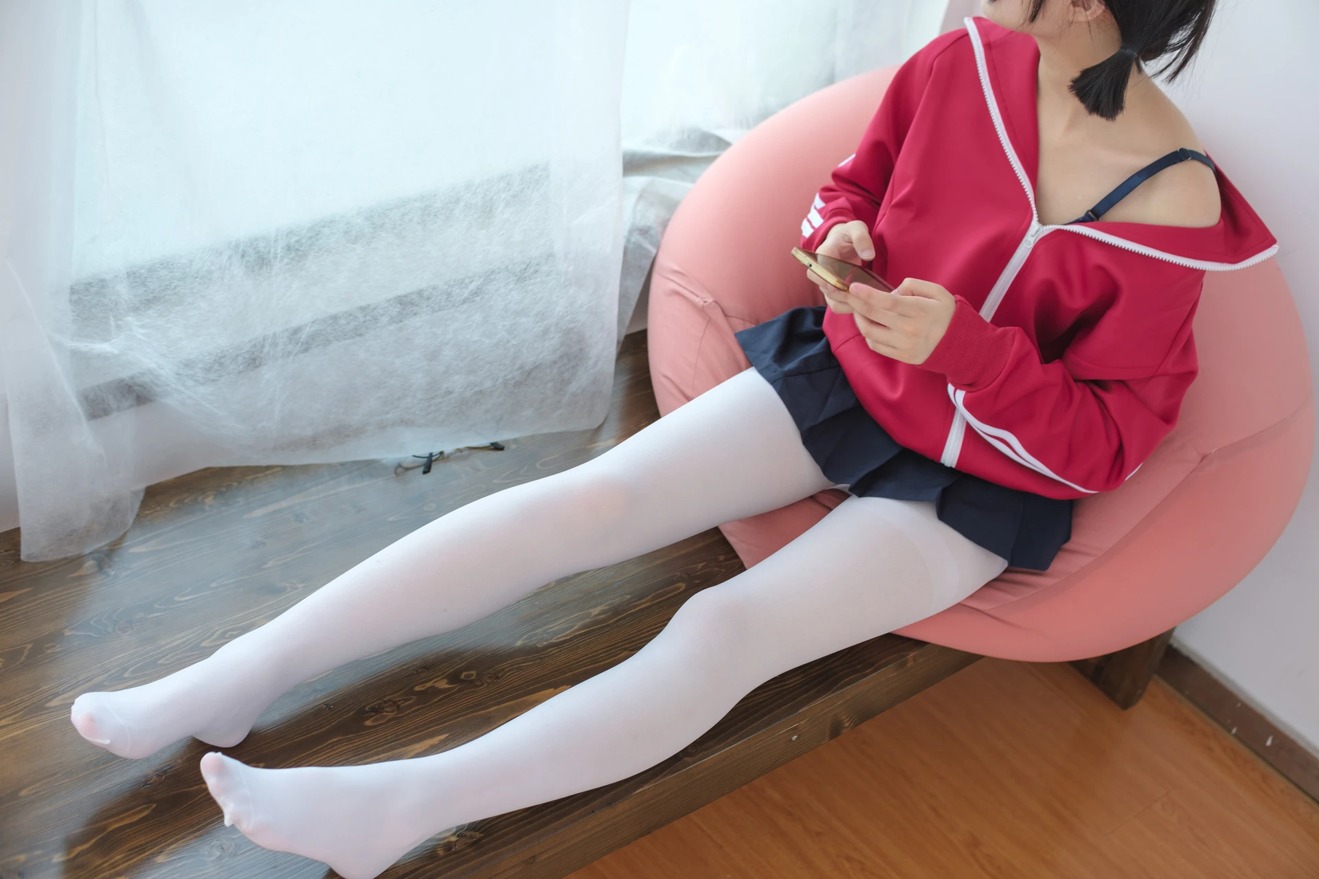 森萝财团 BETA-026 [78P-735M]校服, 白丝, 美腿