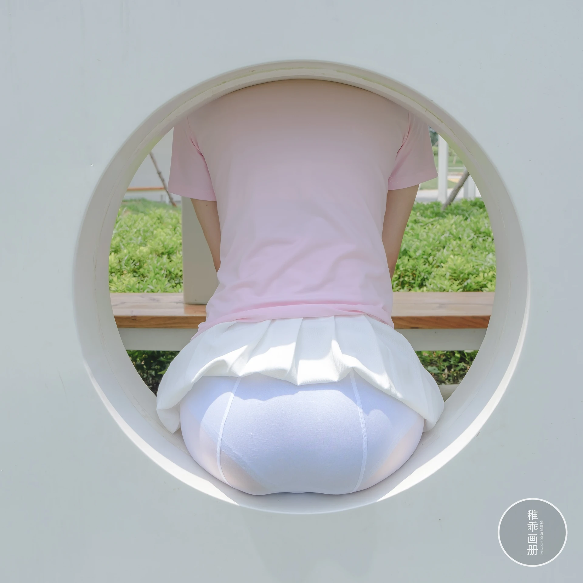 稚乖画册 晴空-08 赤西夜夜 户外80d白丝 双马尾短裙 [84P1V-2.9GB]双马尾, 可爱, 晴空, 白丝, 稚乖画册, 美腿, 美足, 赤西夜夜