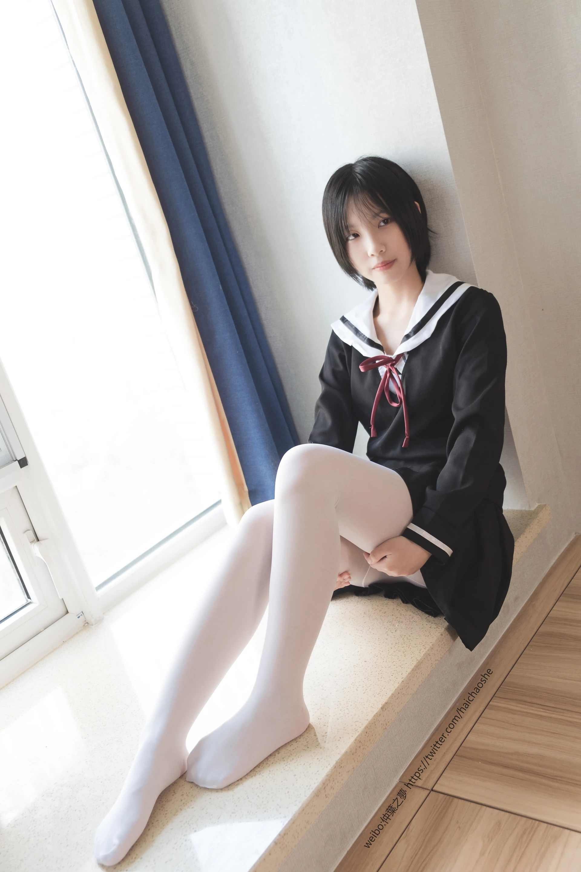 轻兰映画 Grand.016 白丝短发死裤水 [107P-633.1M]死裤水, 白丝, 短发, 美腿, 美足, 轻兰映画