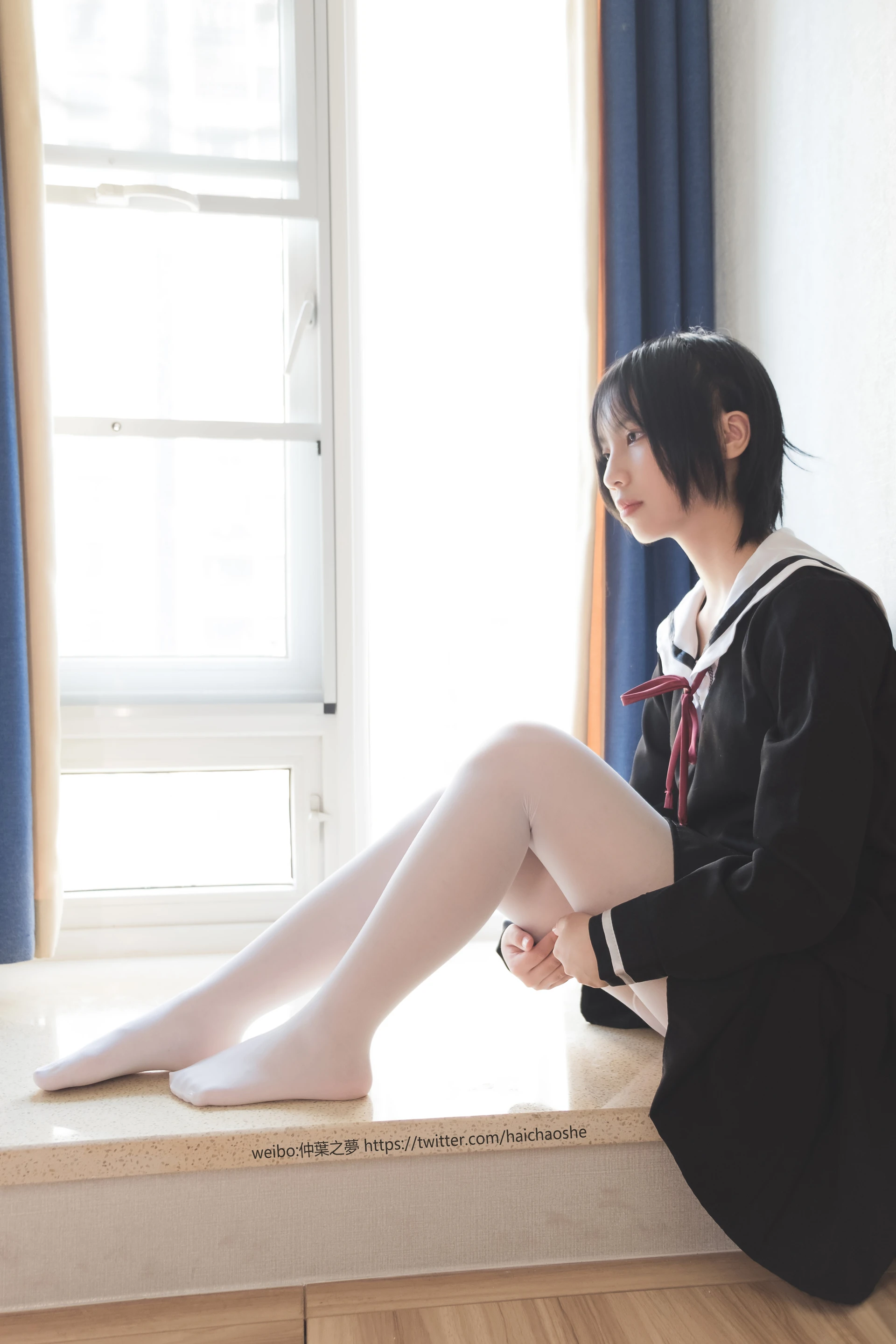 轻兰映画 Grand.016 白丝短发死裤水 [107P-633.1M]死裤水, 白丝, 短发, 美腿, 美足, 轻兰映画