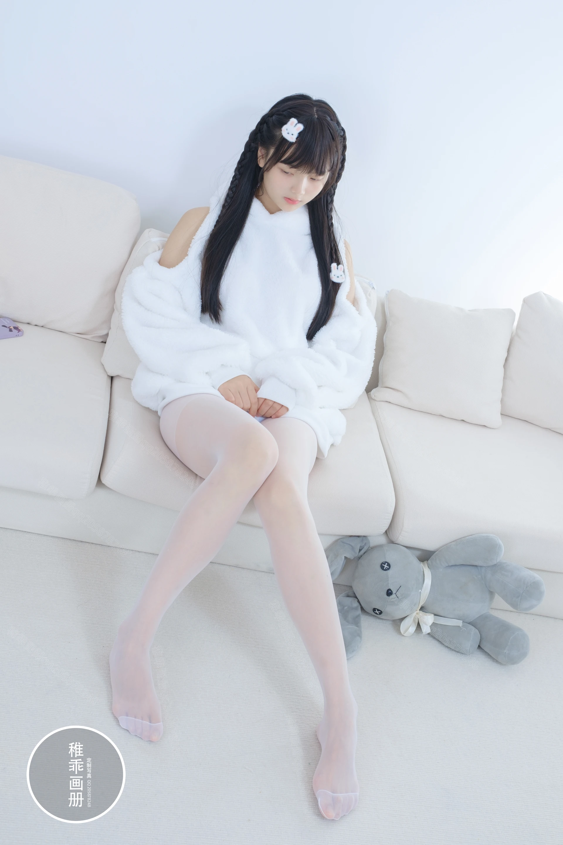 稚乖画册 晴空-10 赤西夜夜 超透明白丝美腿 [80P1V-1.85GB]双马尾, 可爱, 晴空, 白丝, 稚乖画册, 美腿, 美足, 赤西夜夜