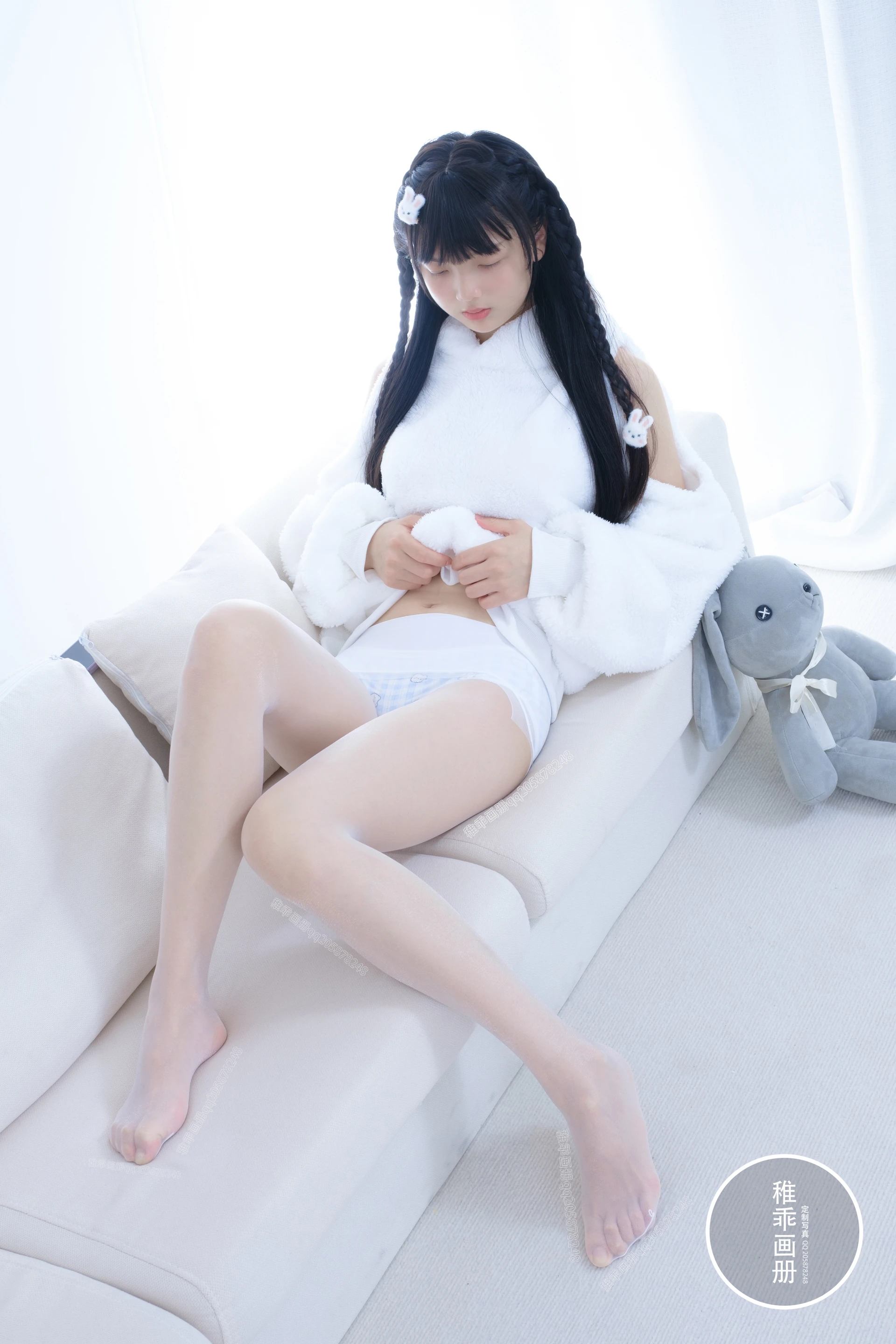 稚乖画册 晴空-10 赤西夜夜 超透明白丝美腿 [80P1V-1.85GB]双马尾, 可爱, 晴空, 白丝, 稚乖画册, 美腿, 美足, 赤西夜夜