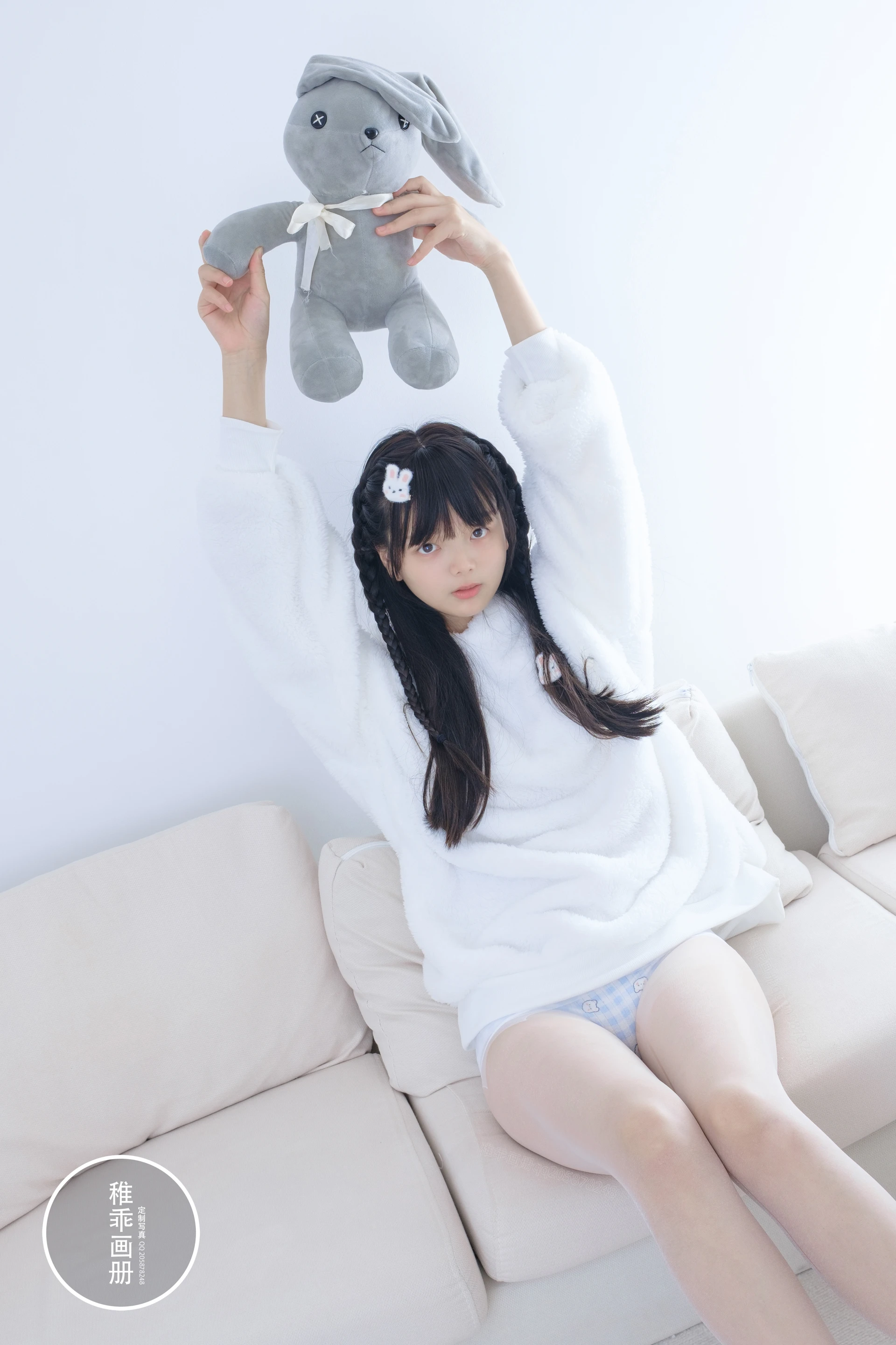 稚乖画册 晴空-10 赤西夜夜 超透明白丝美腿 [80P1V-1.85GB]双马尾, 可爱, 晴空, 白丝, 稚乖画册, 美腿, 美足, 赤西夜夜