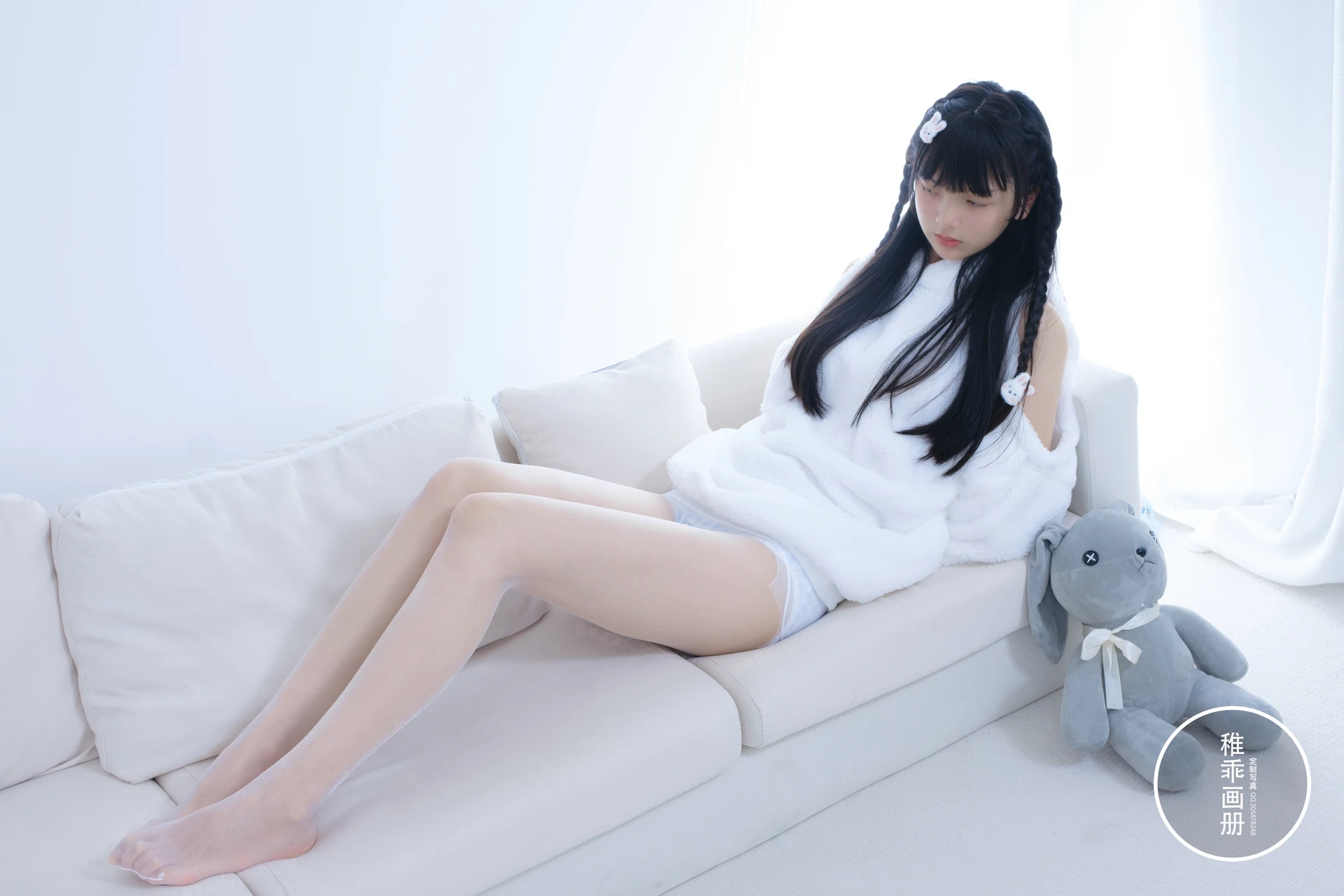 稚乖画册 晴空-10 赤西夜夜 超透明白丝美腿 [80P1V-1.85GB]双马尾, 可爱, 晴空, 白丝, 稚乖画册, 美腿, 美足, 赤西夜夜