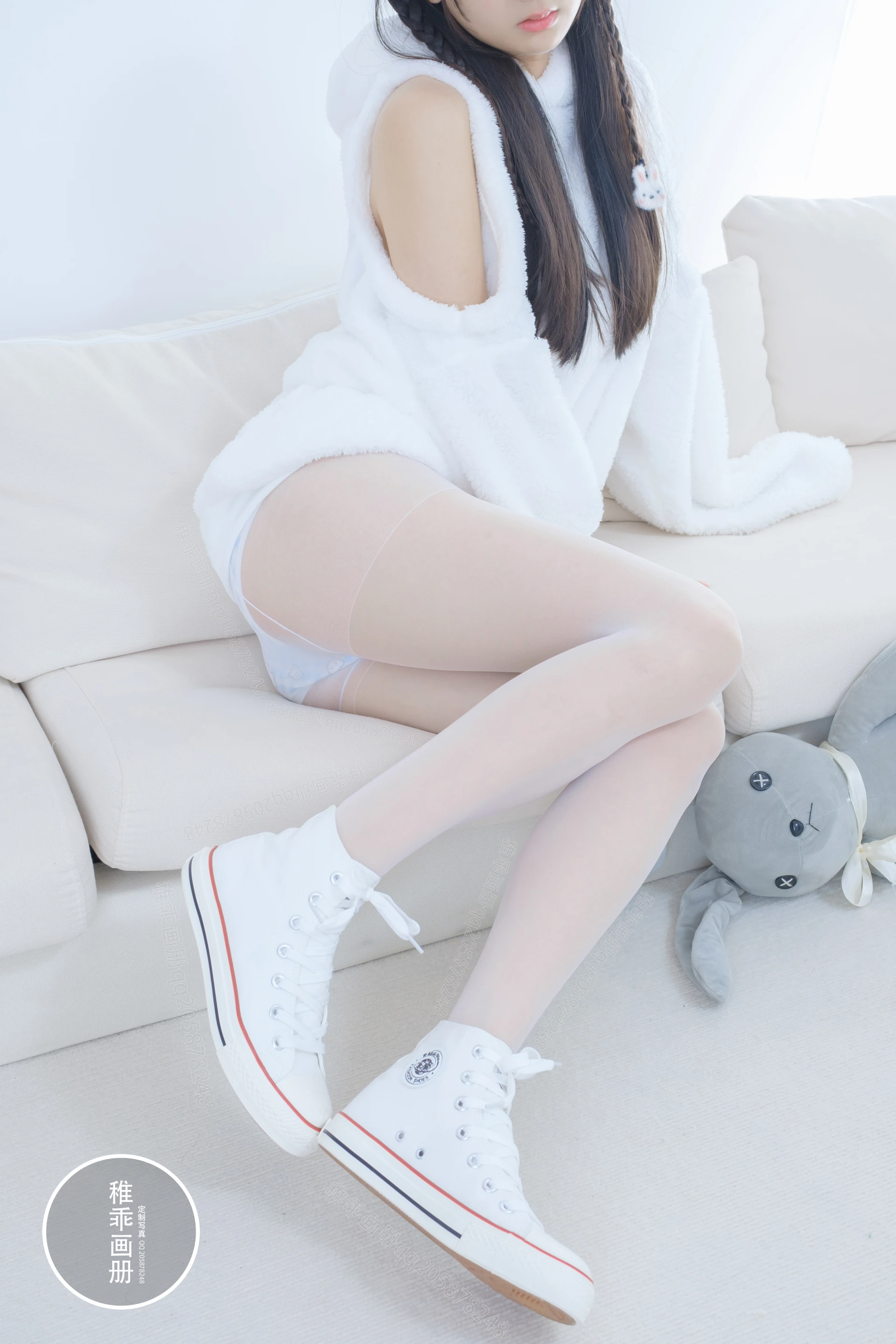 稚乖画册 晴空-10 赤西夜夜 超透明白丝美腿 [80P1V-1.85GB]双马尾, 可爱, 晴空, 白丝, 稚乖画册, 美腿, 美足, 赤西夜夜