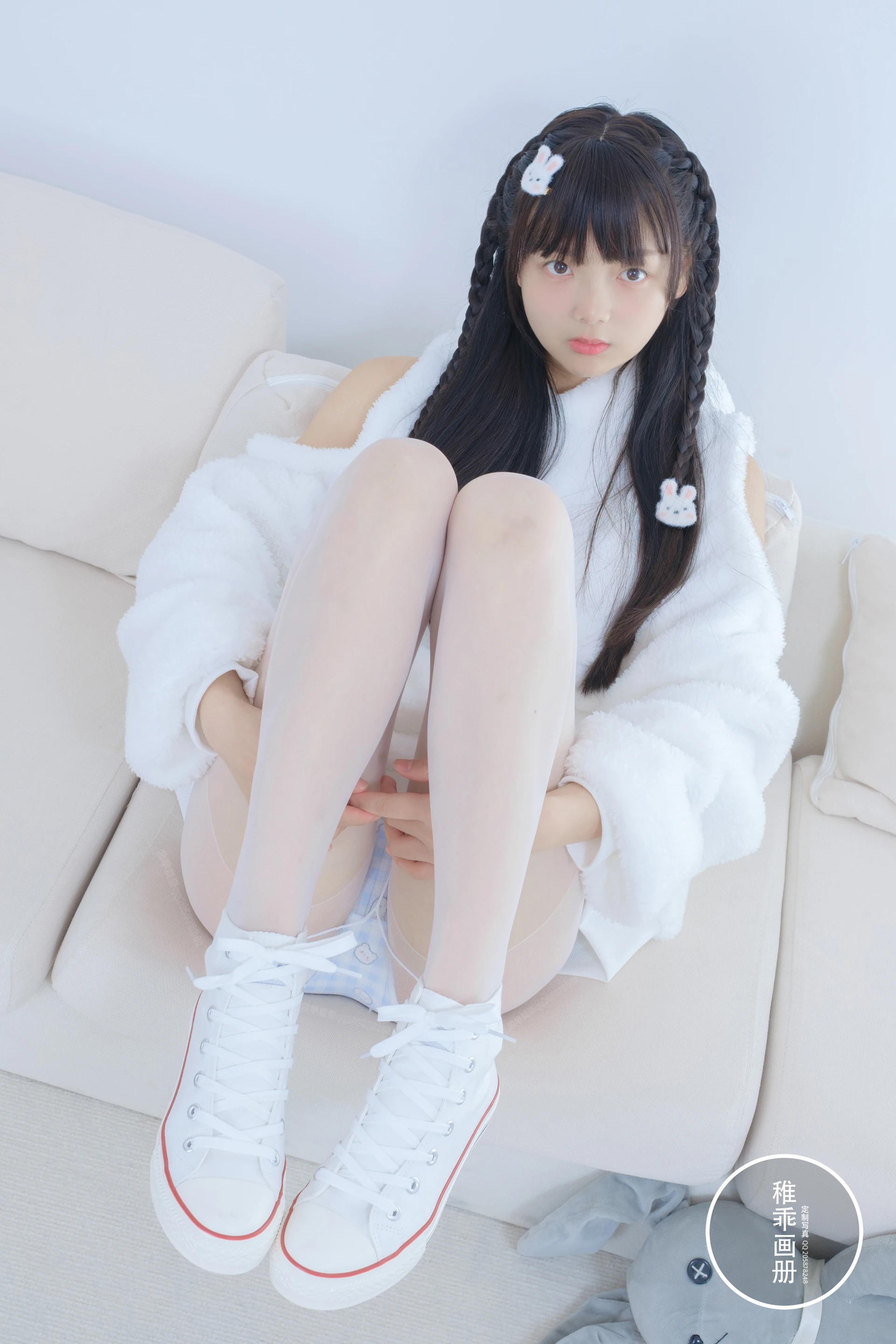 稚乖画册 晴空-10 赤西夜夜 超透明白丝美腿 [80P1V-1.85GB]双马尾, 可爱, 晴空, 白丝, 稚乖画册, 美腿, 美足, 赤西夜夜