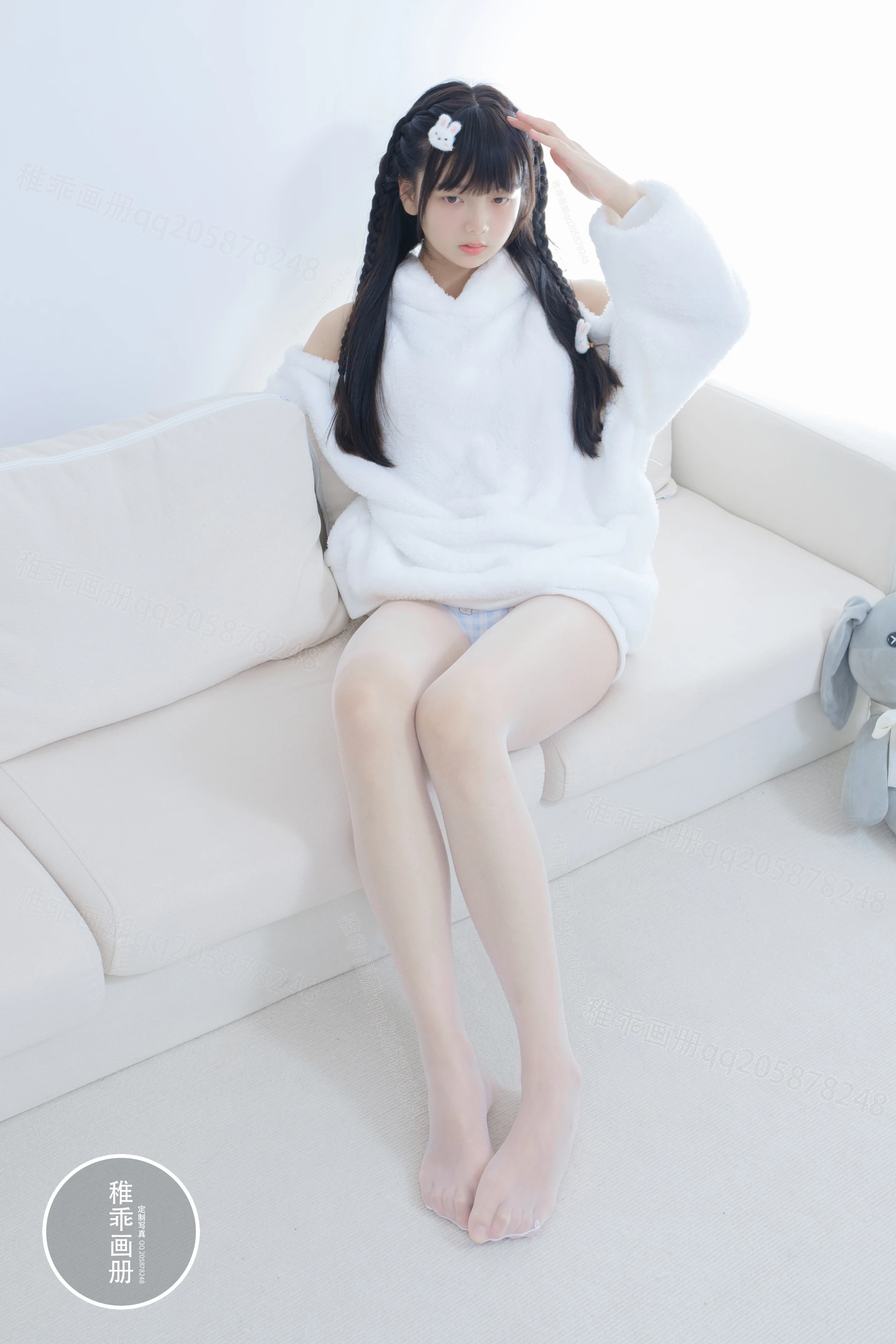 稚乖画册 晴空-10 赤西夜夜 超透明白丝美腿 [80P1V-1.85GB]双马尾, 可爱, 晴空, 白丝, 稚乖画册, 美腿, 美足, 赤西夜夜