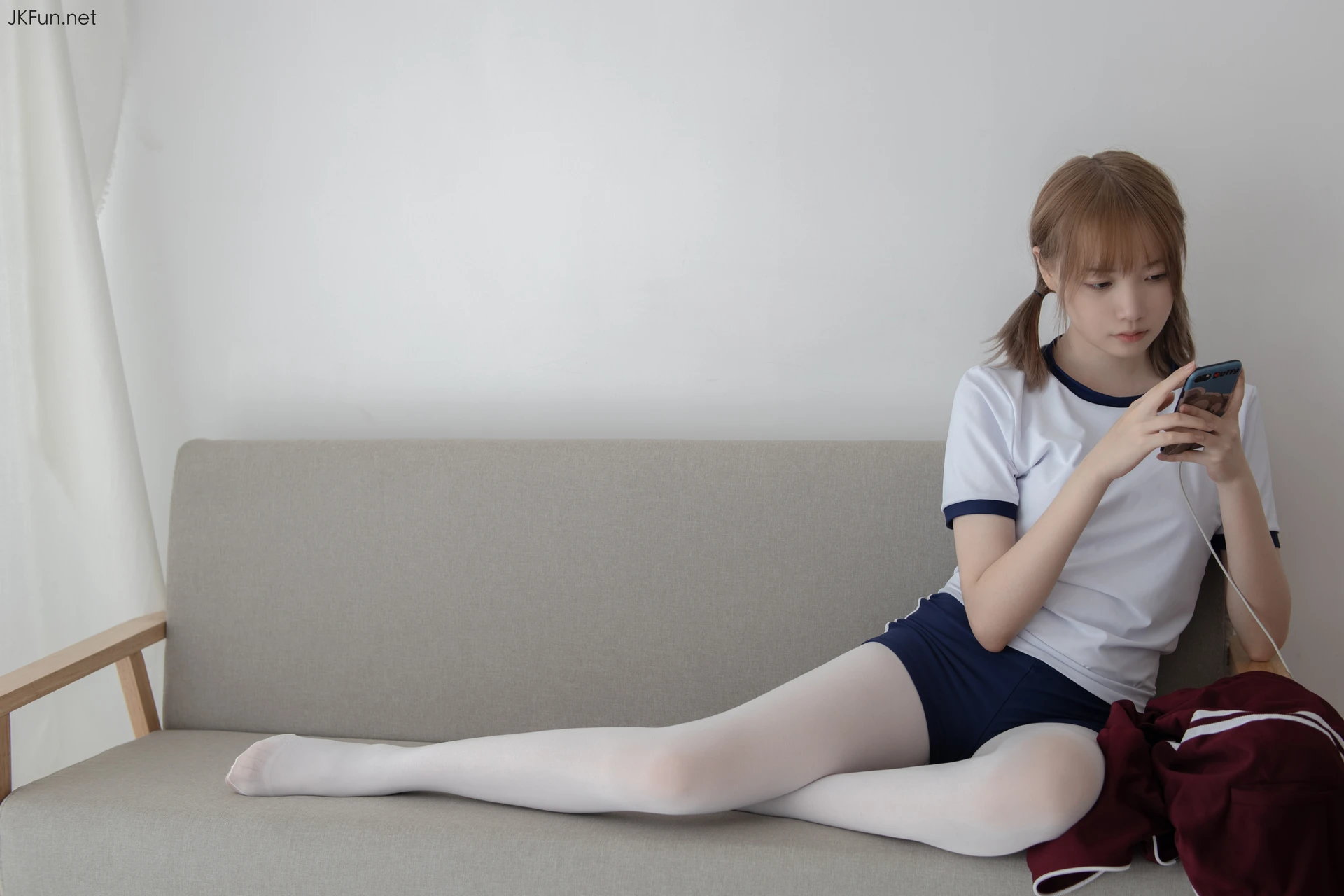 JKFUN-019 [139P1V-2.81G]Aika, JKFUN, 森萝财团, 白丝, 美腿, 美足