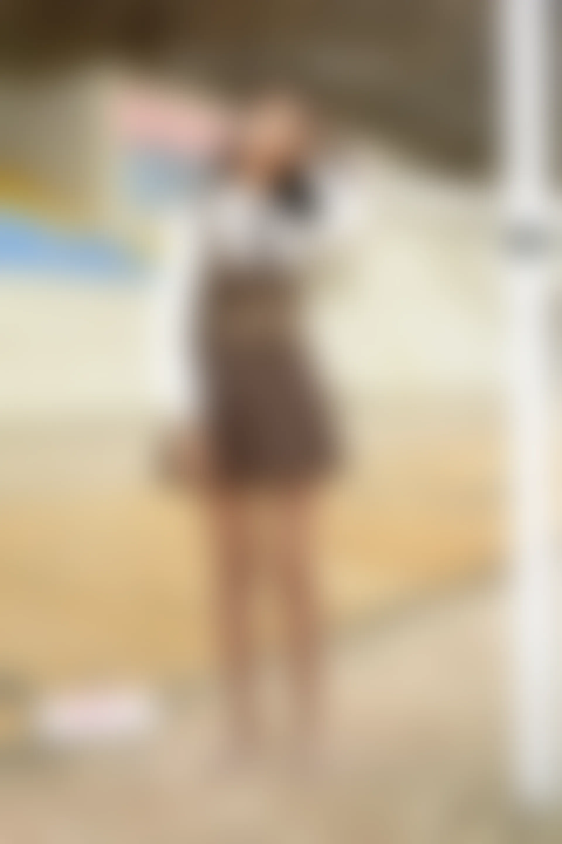 初夏女神 NO.087 点点 咖啡JK[140P+1V／3.32GB]