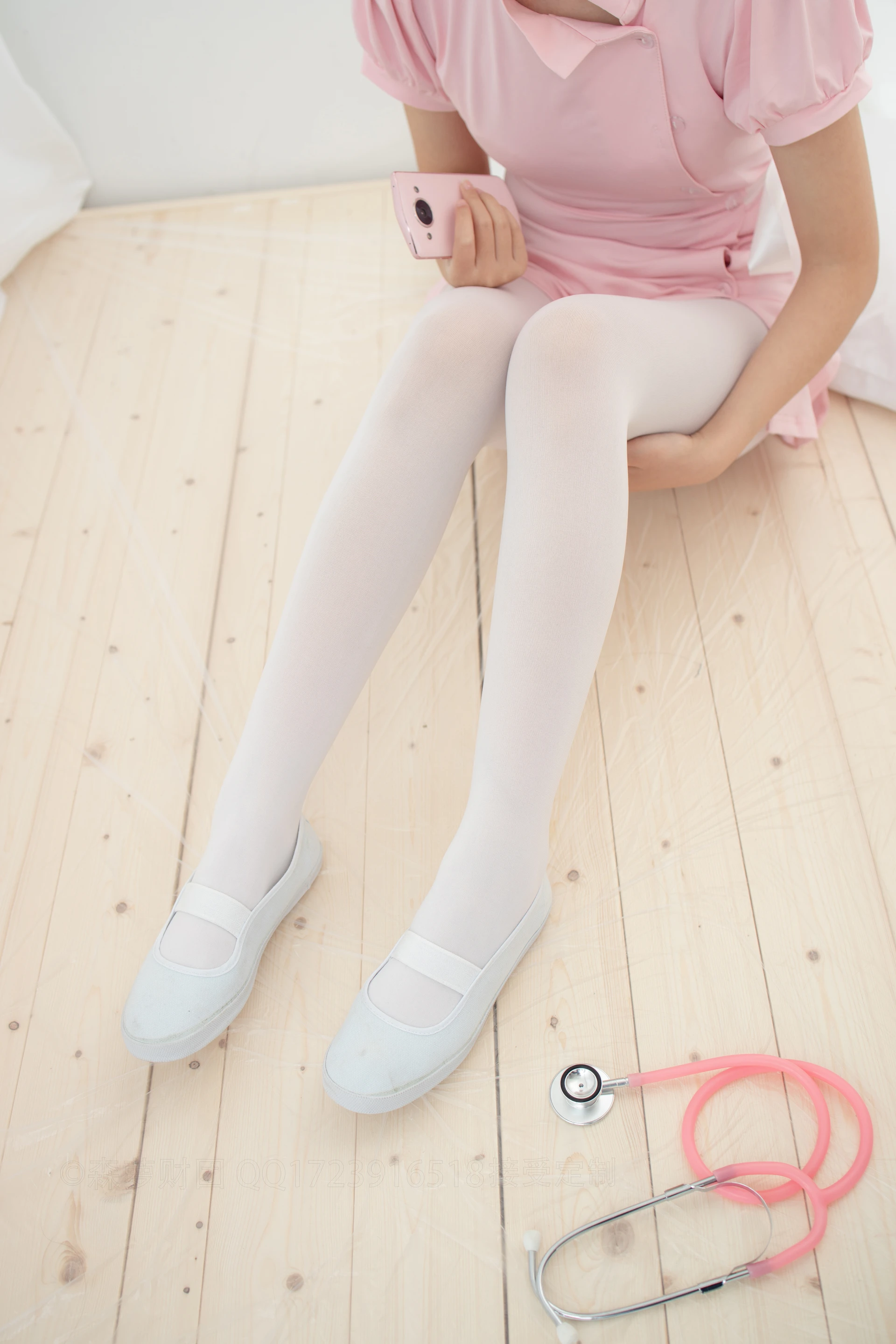 爱花写真 ALPHA-020 [115P-1.34G]COS, 护士装, 森萝财团, 爱花写真, 白丝, 美腿