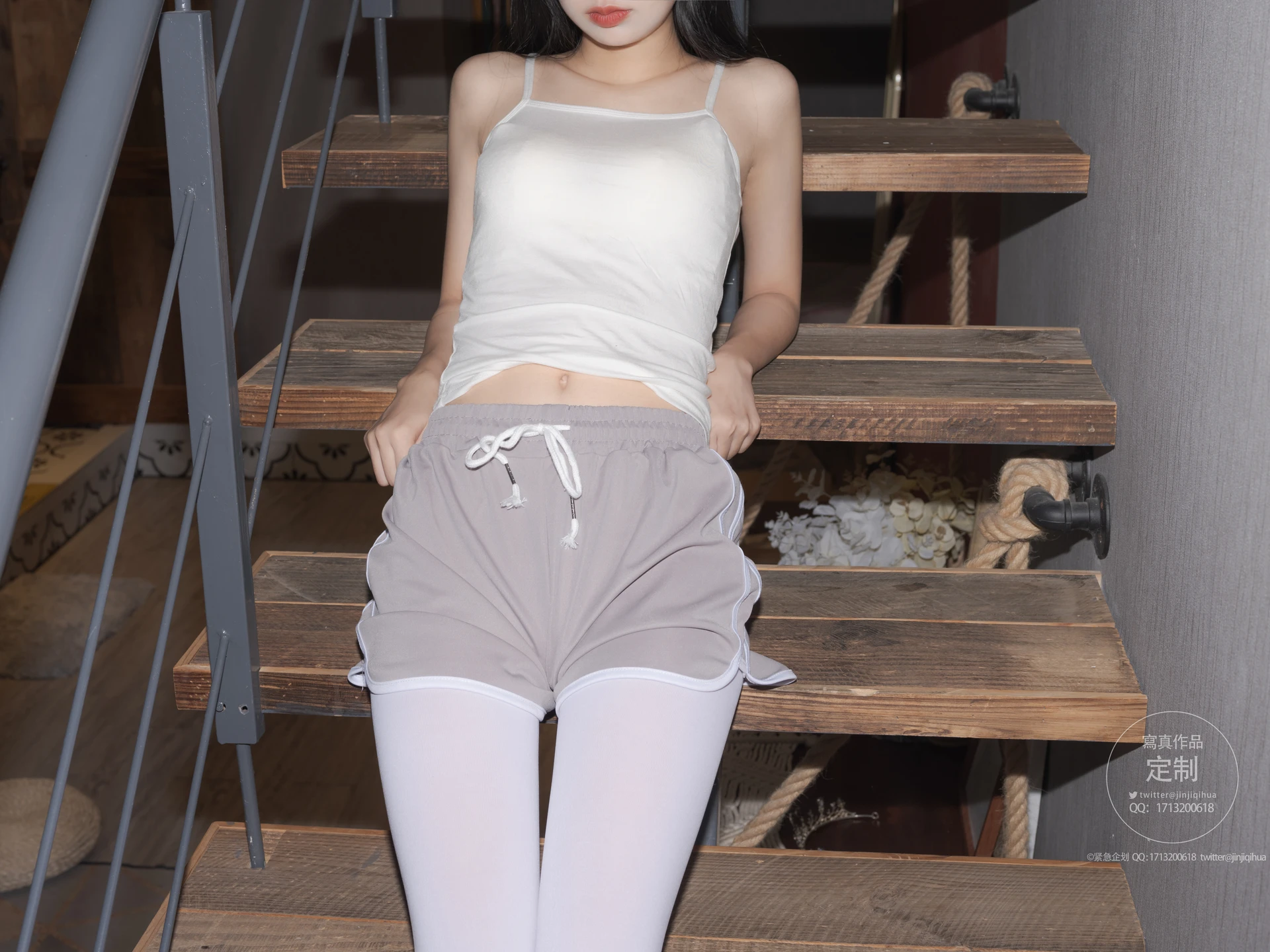 紧急企划 VOL.020 [49P-765MB] 一只喵喵梓 白丝居家服一只喵喵梓, 居家服, 白丝, 紧急企划, 美腿, 美足