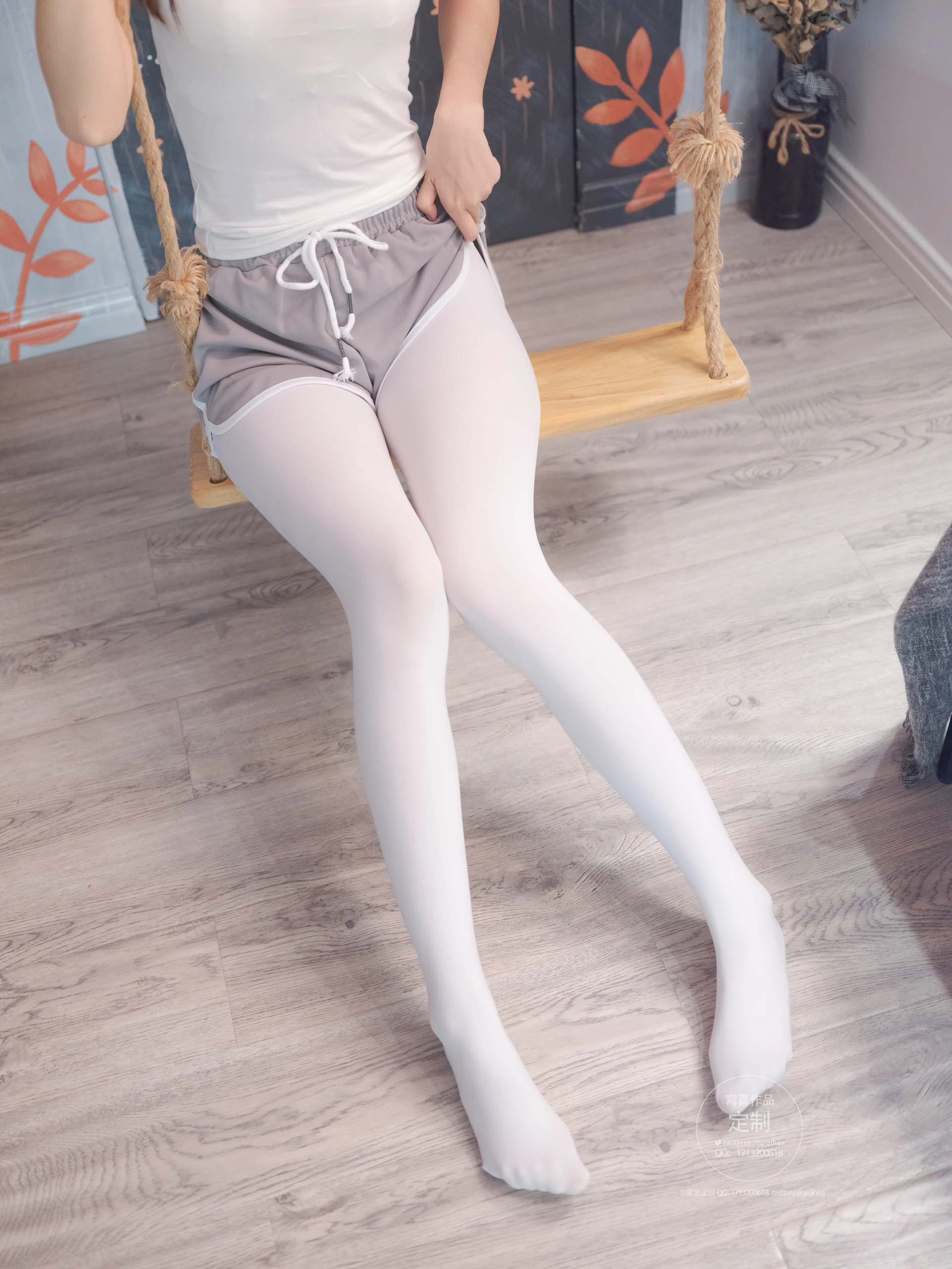 紧急企划 VOL.020 [49P-765MB] 一只喵喵梓 白丝居家服一只喵喵梓, 居家服, 白丝, 紧急企划, 美腿, 美足