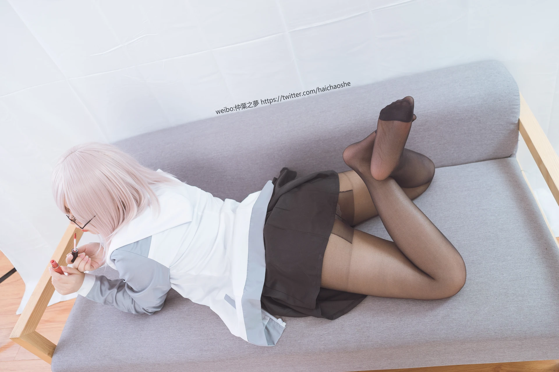 轻兰映画 Grand.014 [73P1V-402M]美腿, 轻兰映画, 黑丝