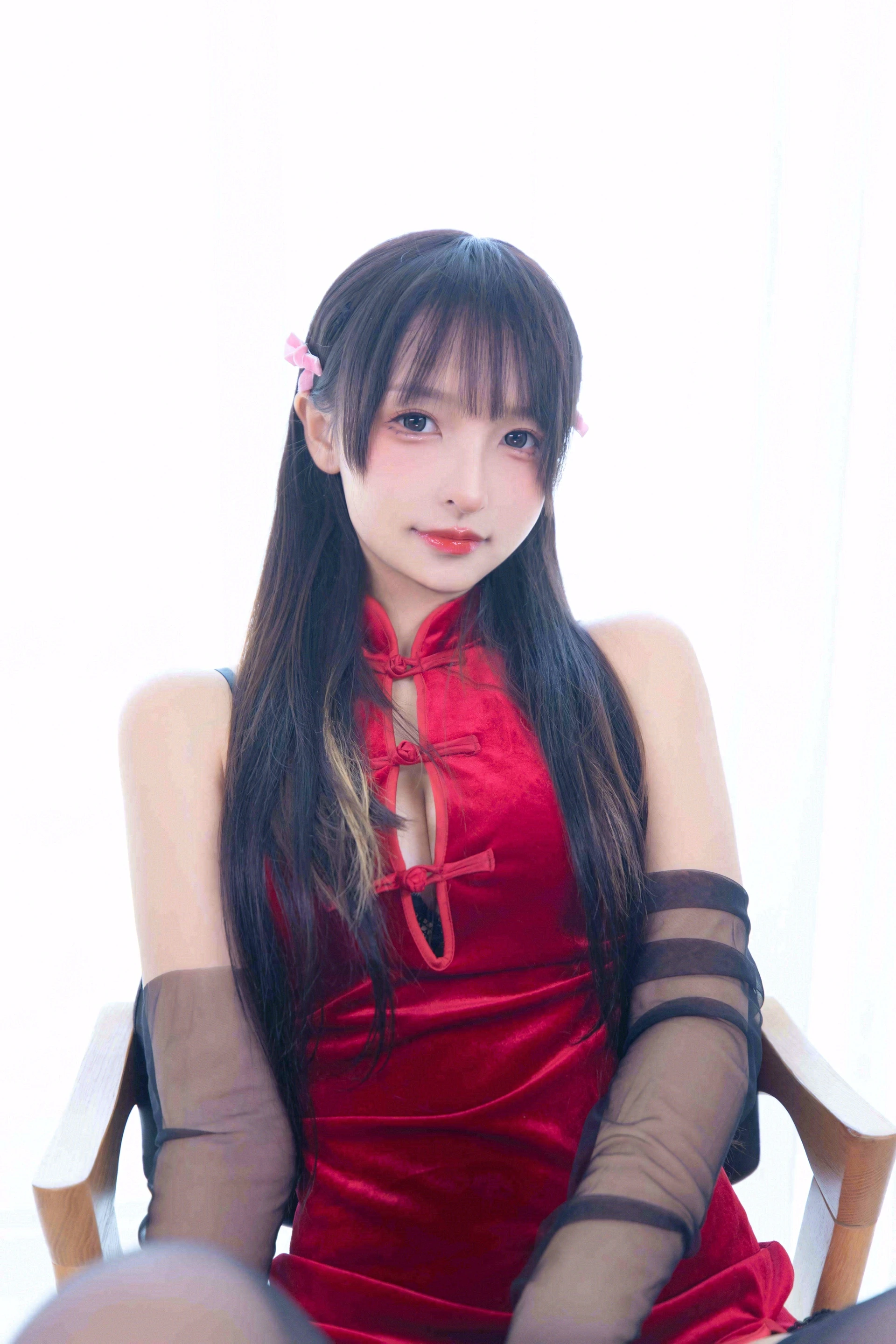 神楽坂真冬 第四季 序号15：《甜蜜皮鞭》 [75P-168MB]内衣, 双马尾, 旗袍, 神楽坂真冬, 美腿, 美足, 黑丝