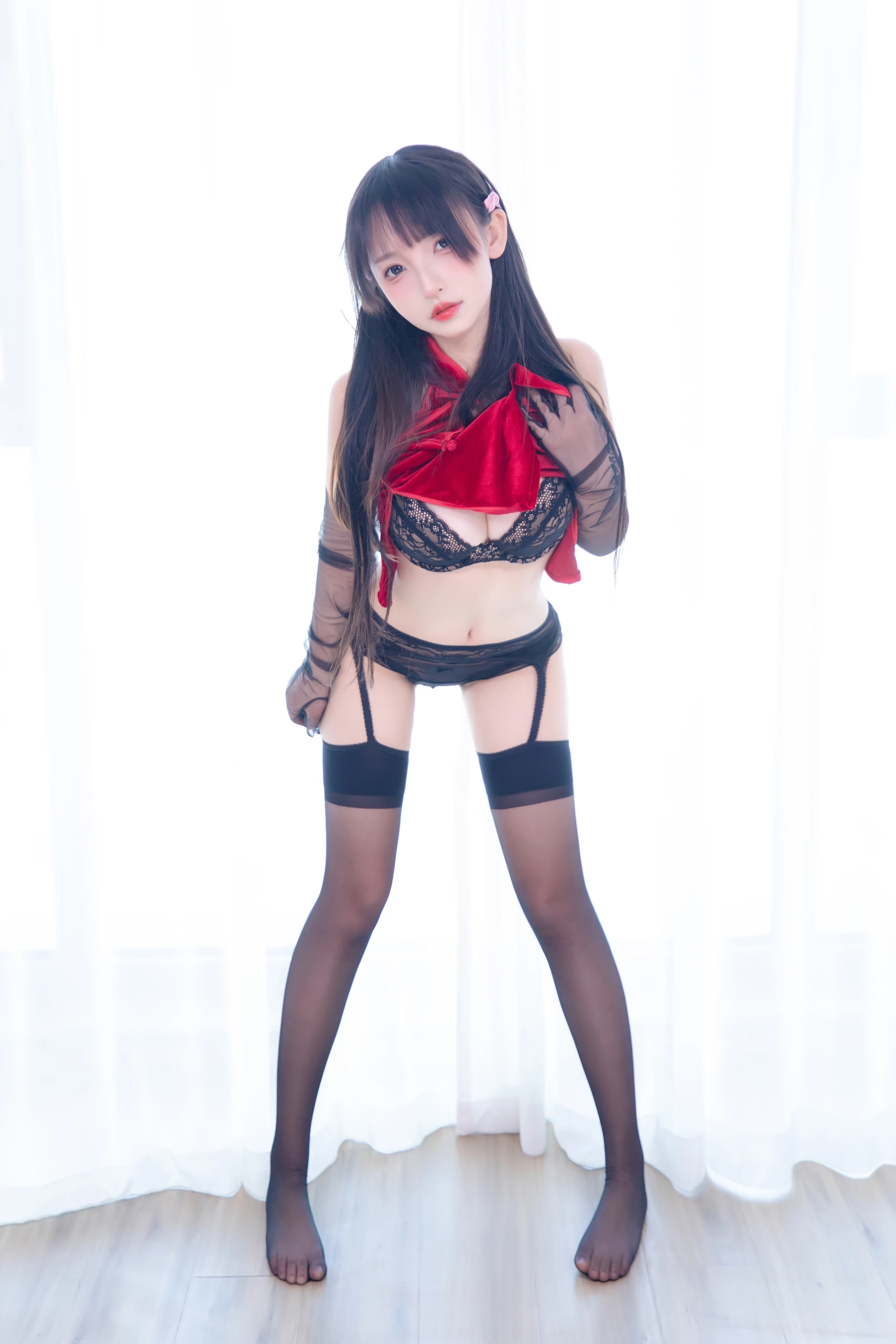 神楽坂真冬 第四季 序号15：《甜蜜皮鞭》 [75P-168MB]内衣, 双马尾, 旗袍, 神楽坂真冬, 美腿, 美足, 黑丝