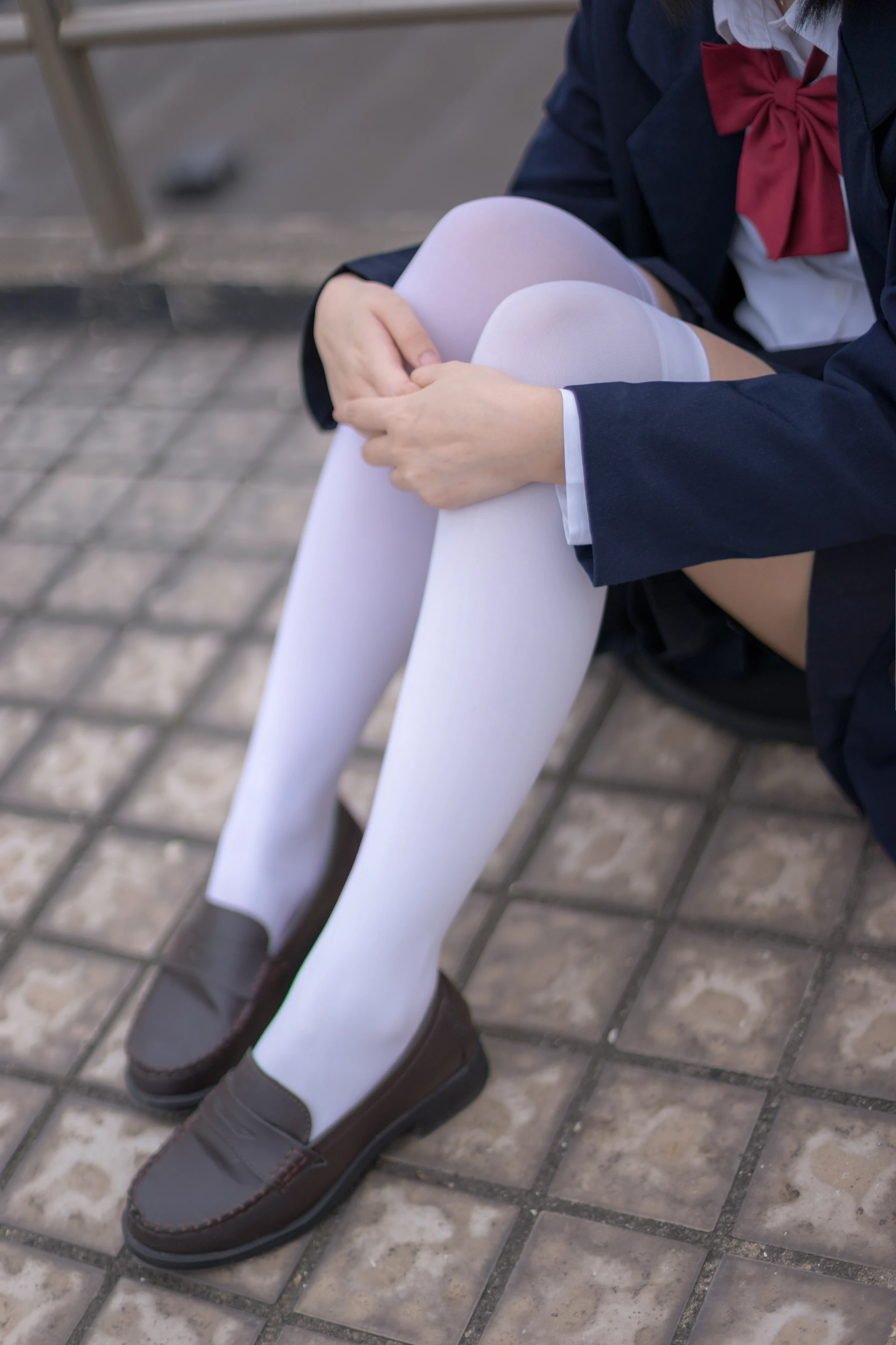 轻兰映画 VOL.004 [48P-447M]可爱, 学生装, 白丝, 美腿, 轻兰映画