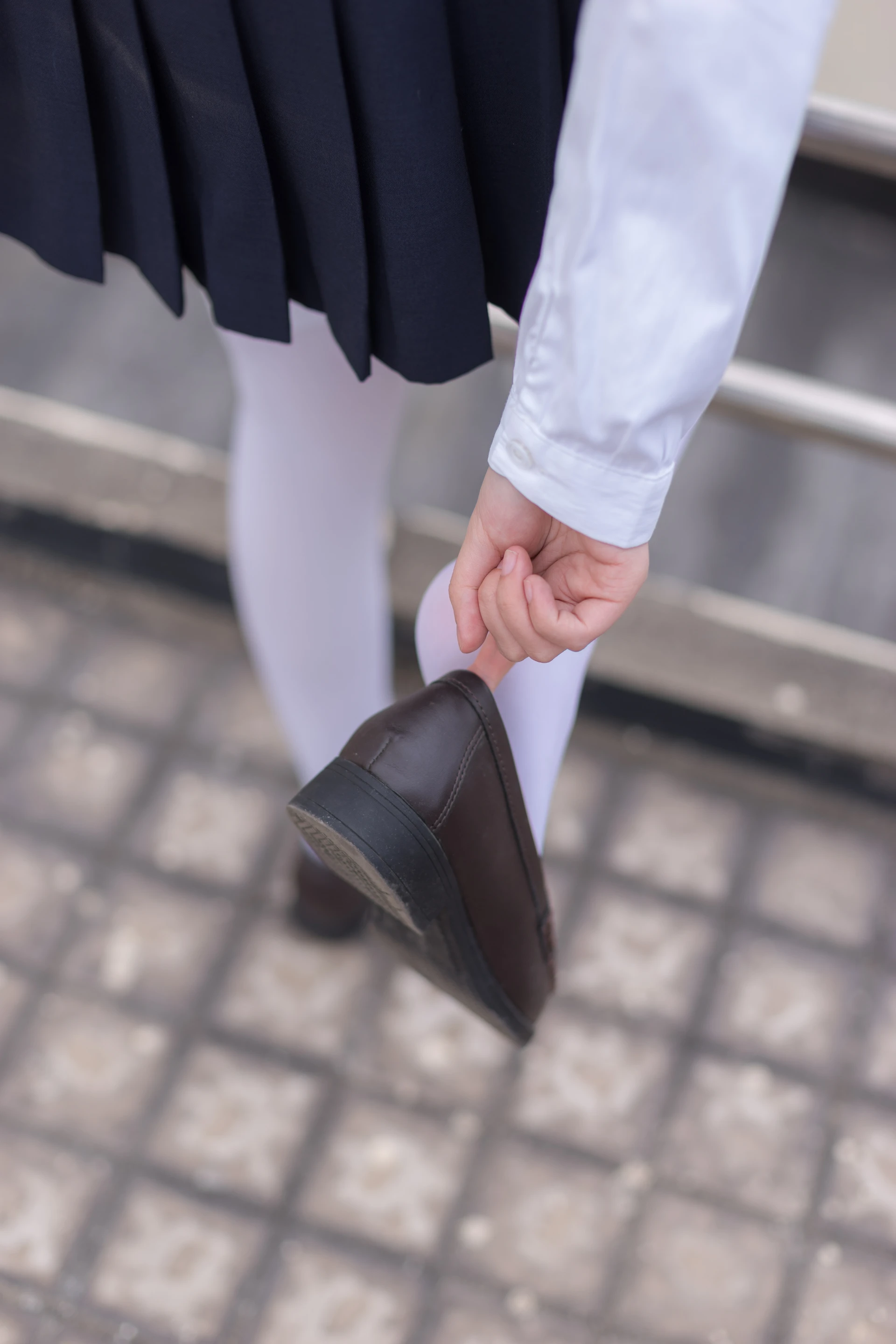 轻兰映画 VOL.004 [48P-447M]可爱, 学生装, 白丝, 美腿, 轻兰映画