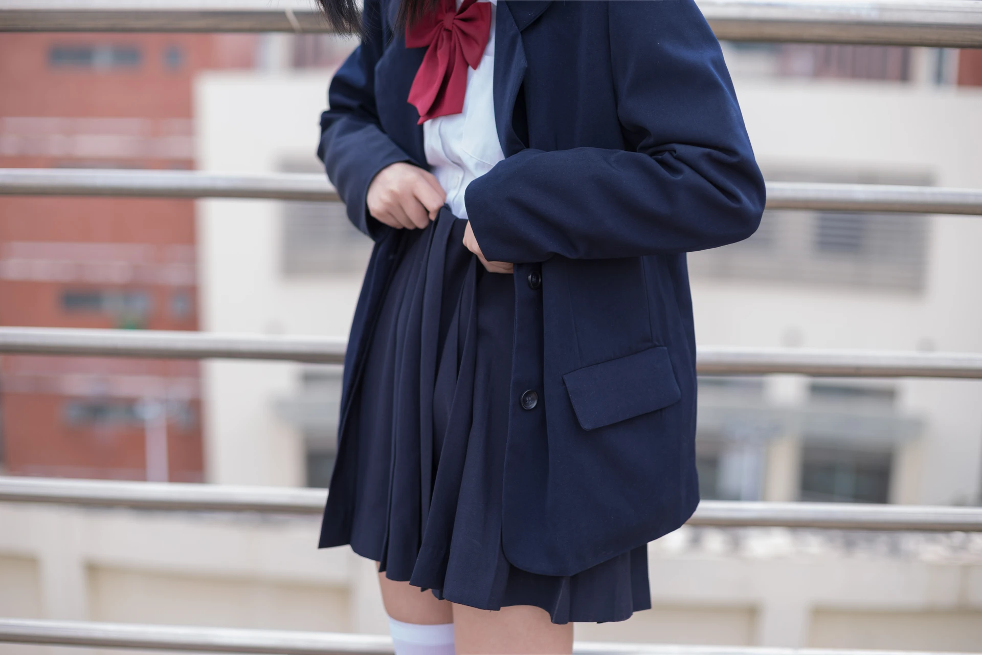 轻兰映画 VOL.004 [48P-447M]可爱, 学生装, 白丝, 美腿, 轻兰映画