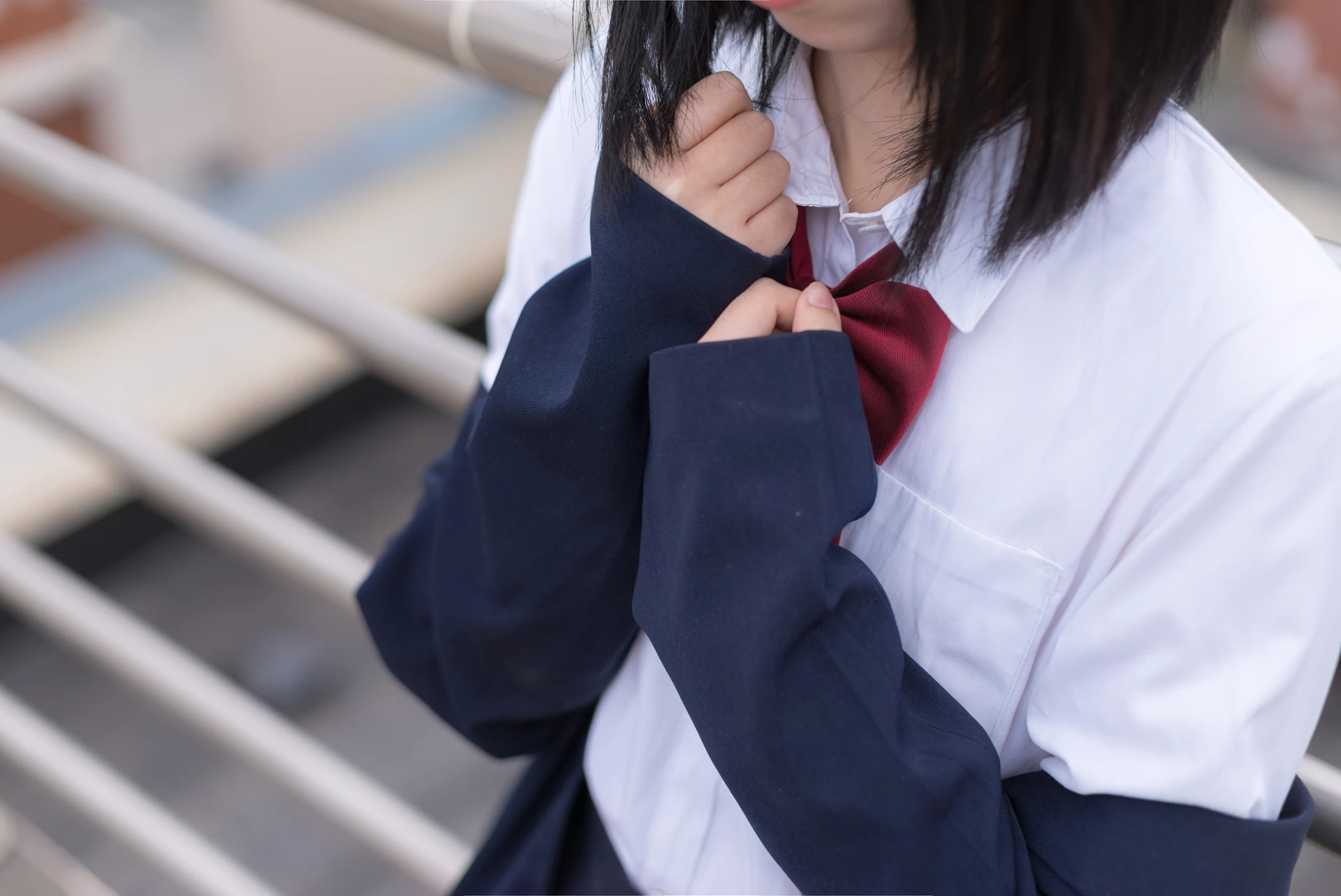 轻兰映画 VOL.004 [48P-447M]可爱, 学生装, 白丝, 美腿, 轻兰映画