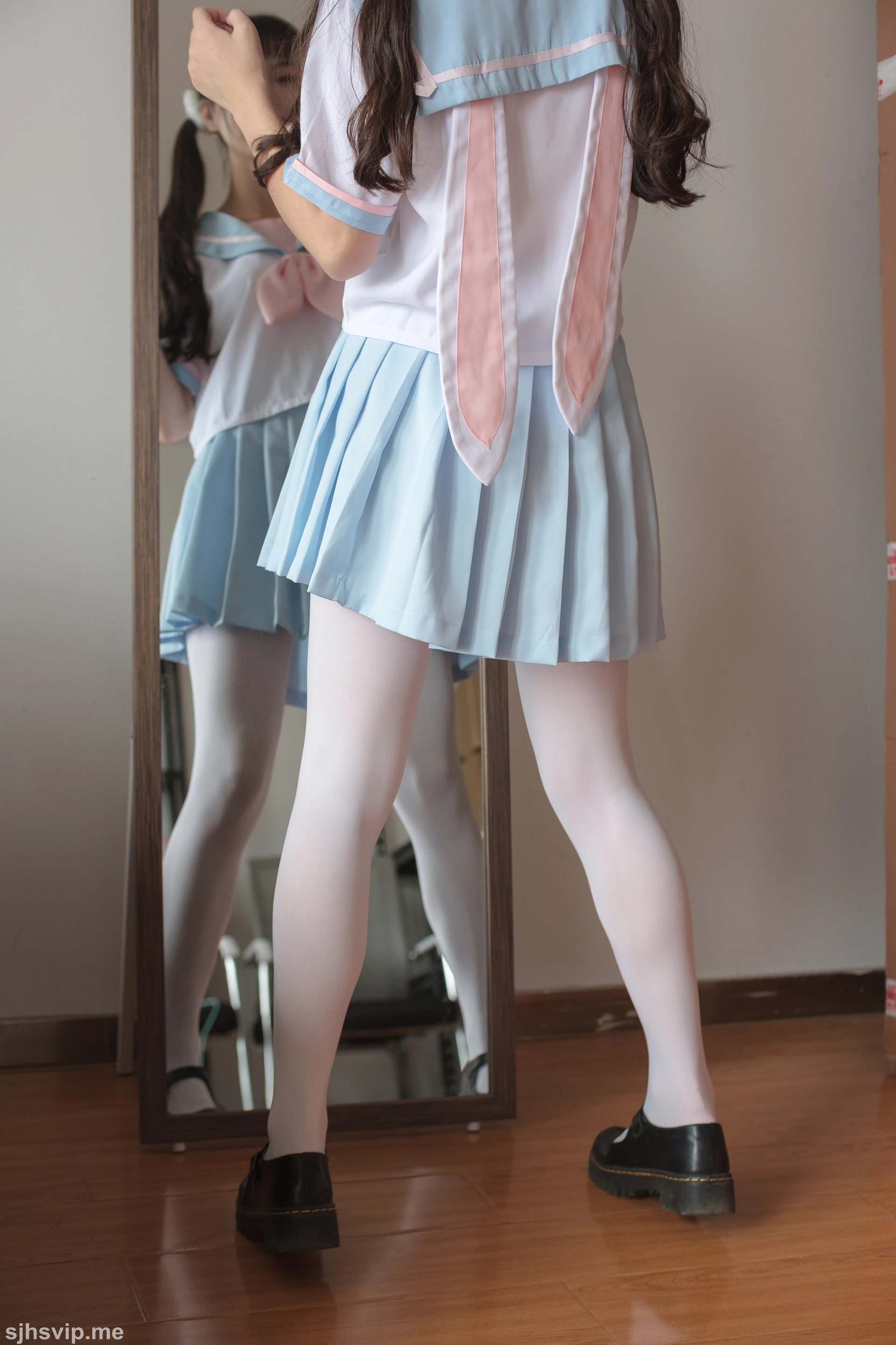 森萝财团 X-037 [75P1V-2.36G]可爱, 森萝财团, 水手服, 白丝