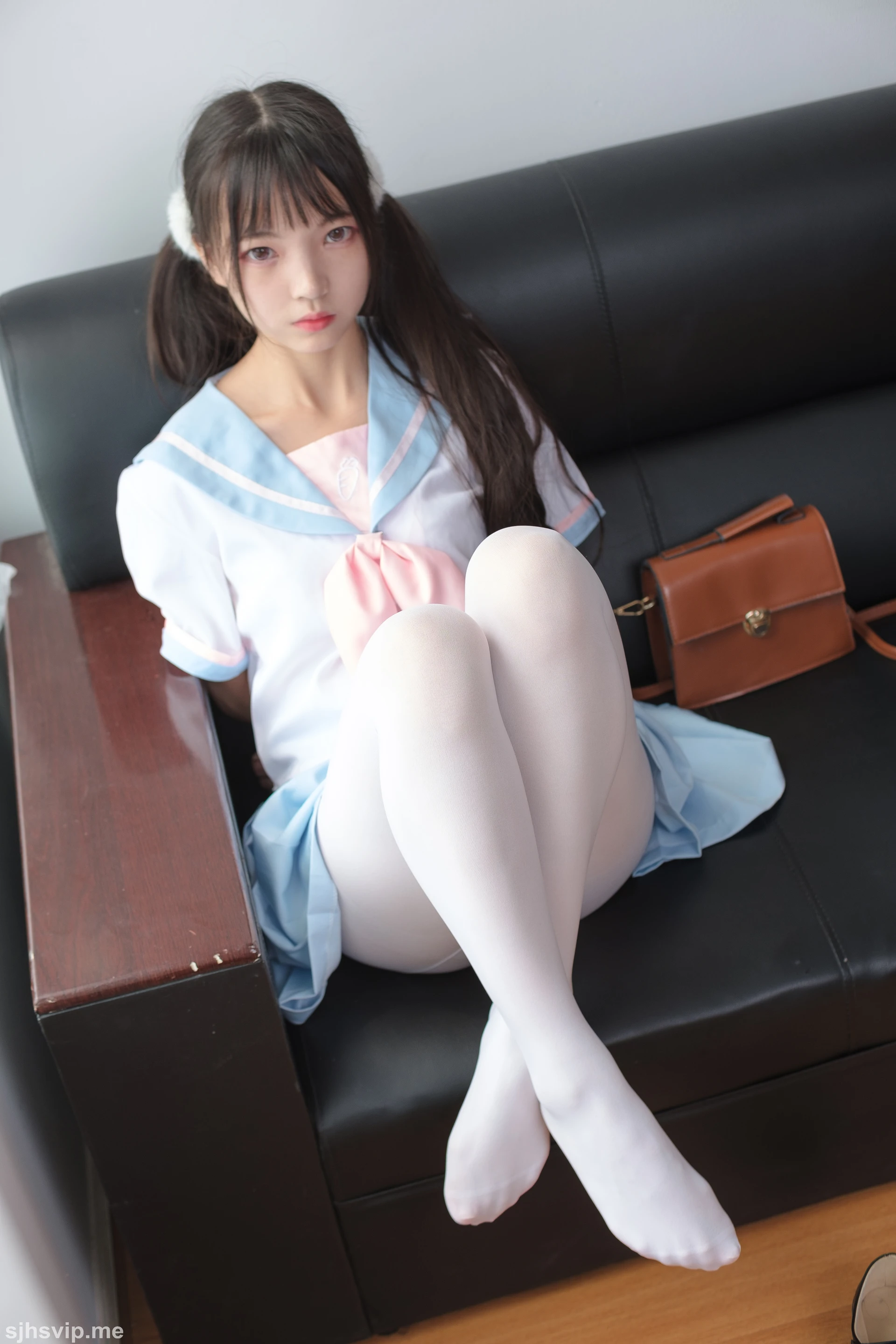 森萝财团 X-037 [75P1V-2.36G]可爱, 森萝财团, 水手服, 白丝