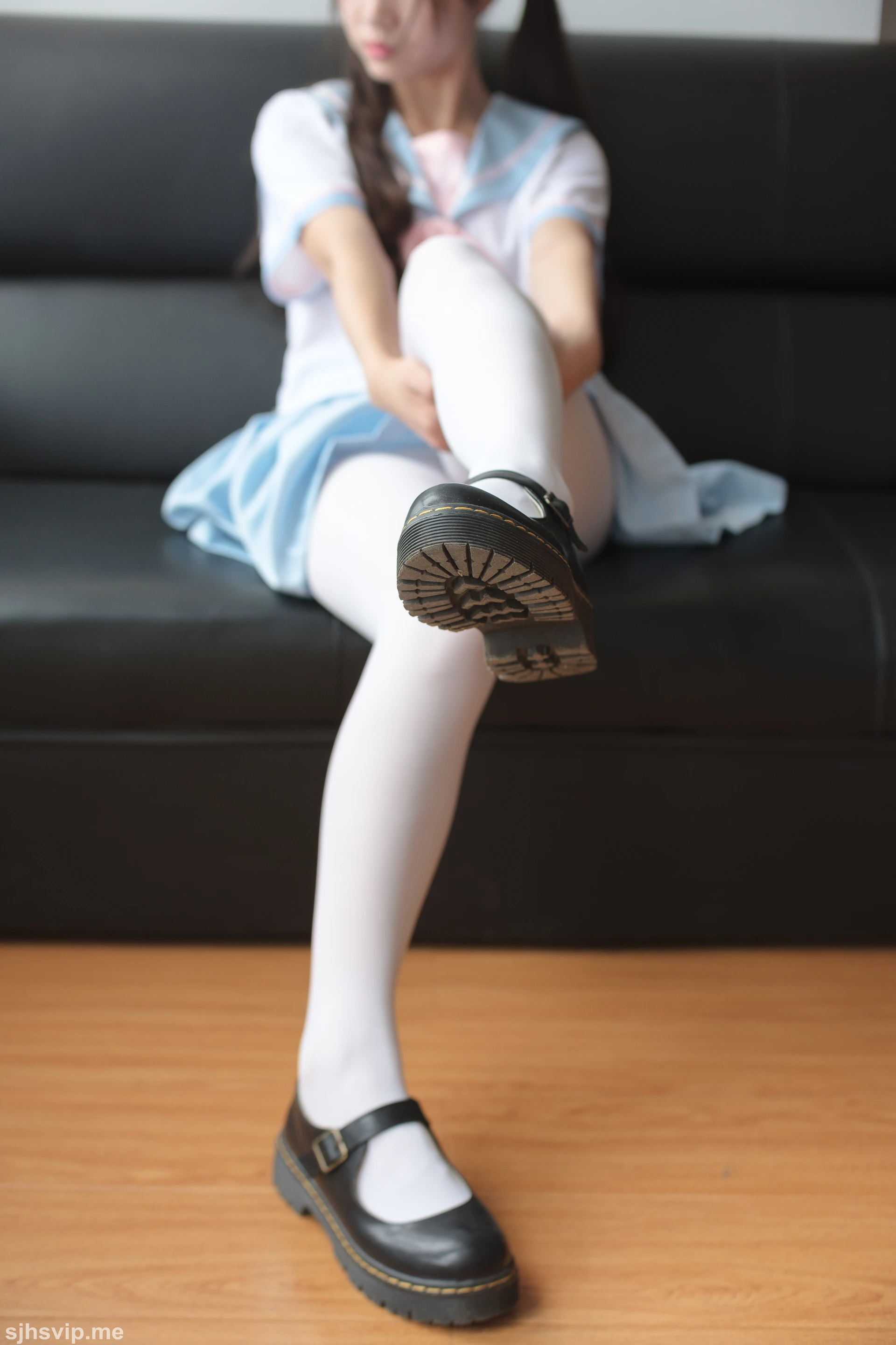 森萝财团 X-037 [75P1V-2.36G]可爱, 森萝财团, 水手服, 白丝