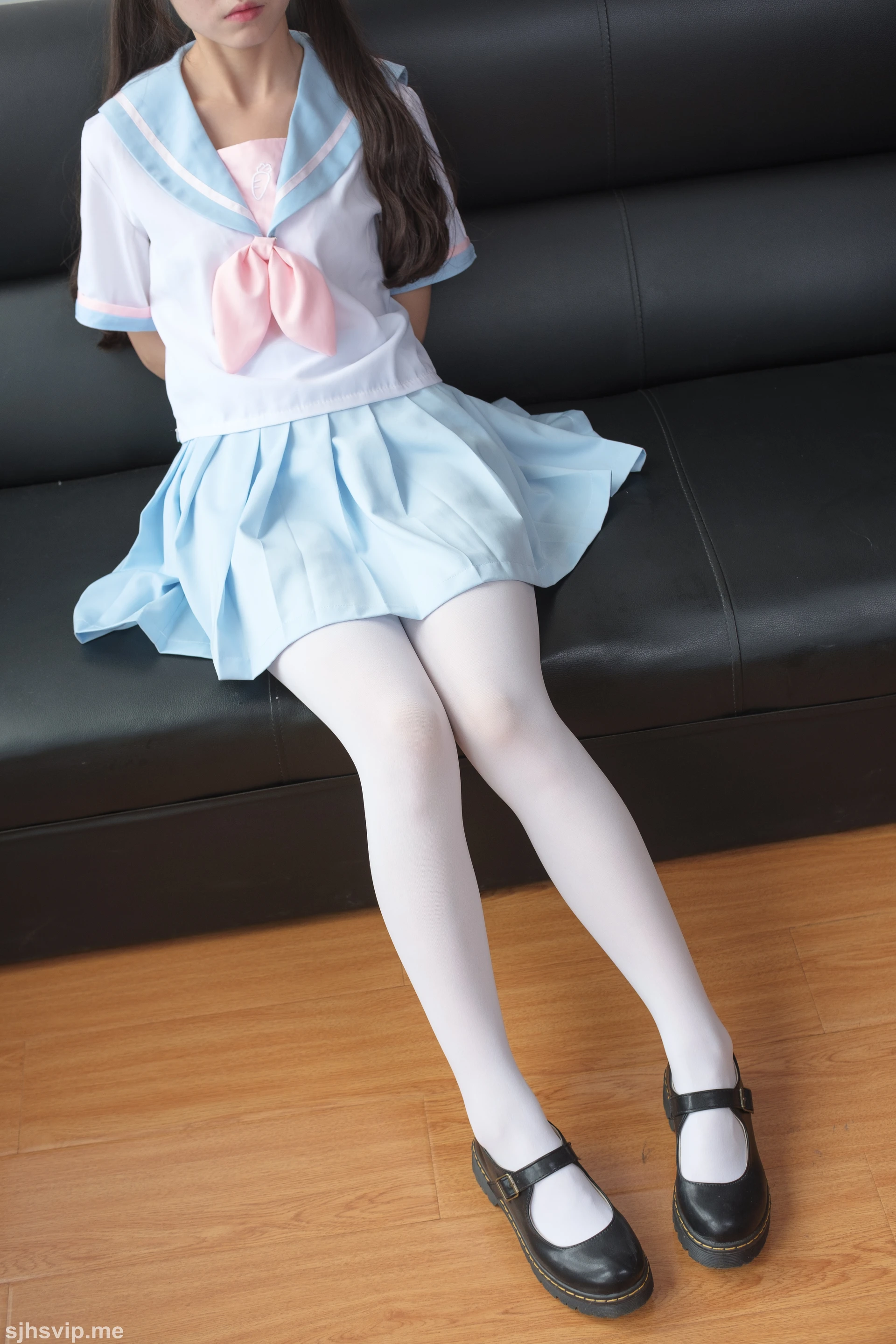森萝财团 X-037 [75P1V-2.36G]可爱, 森萝财团, 水手服, 白丝
