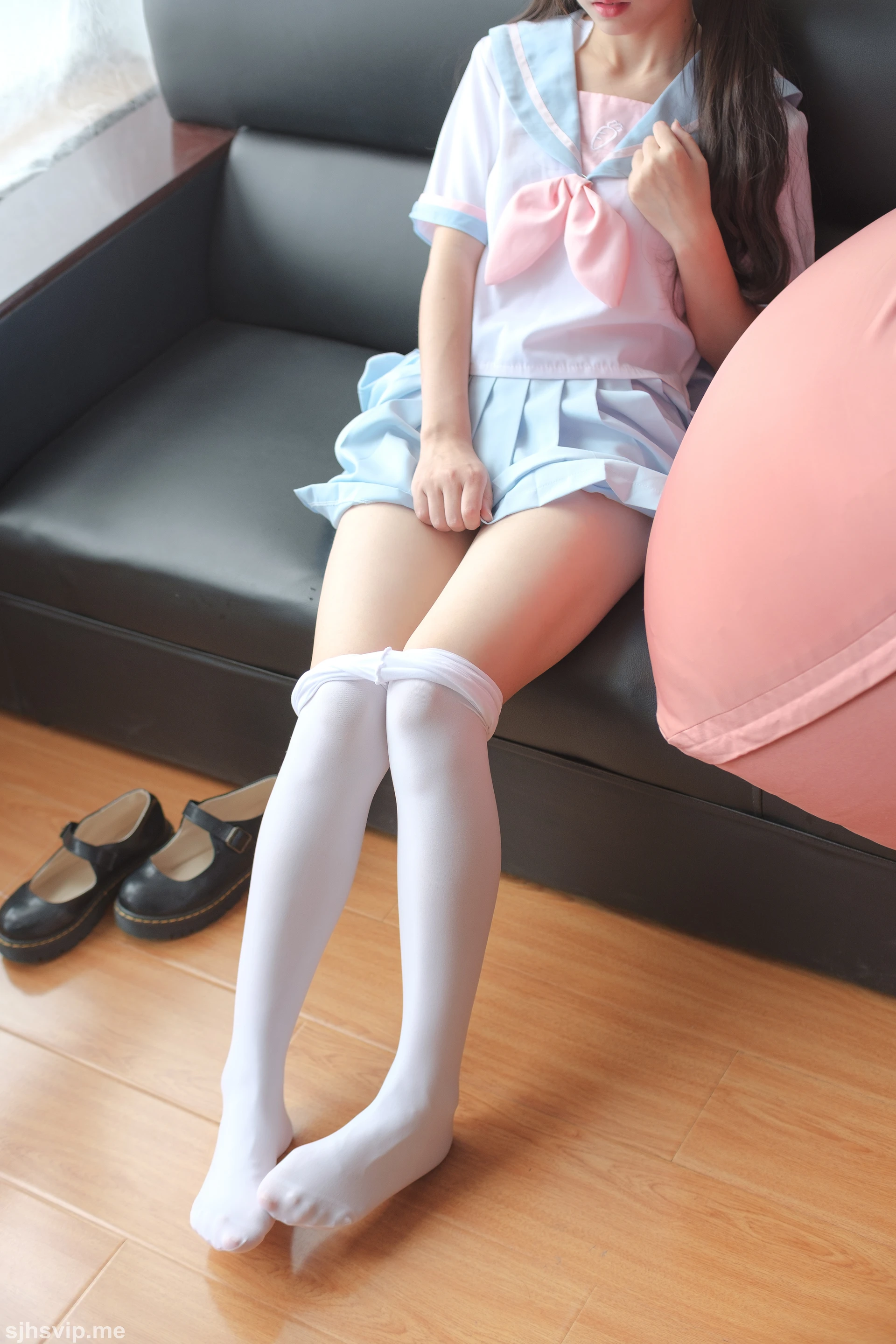 森萝财团 X-037 [75P1V-2.36G]可爱, 森萝财团, 水手服, 白丝
