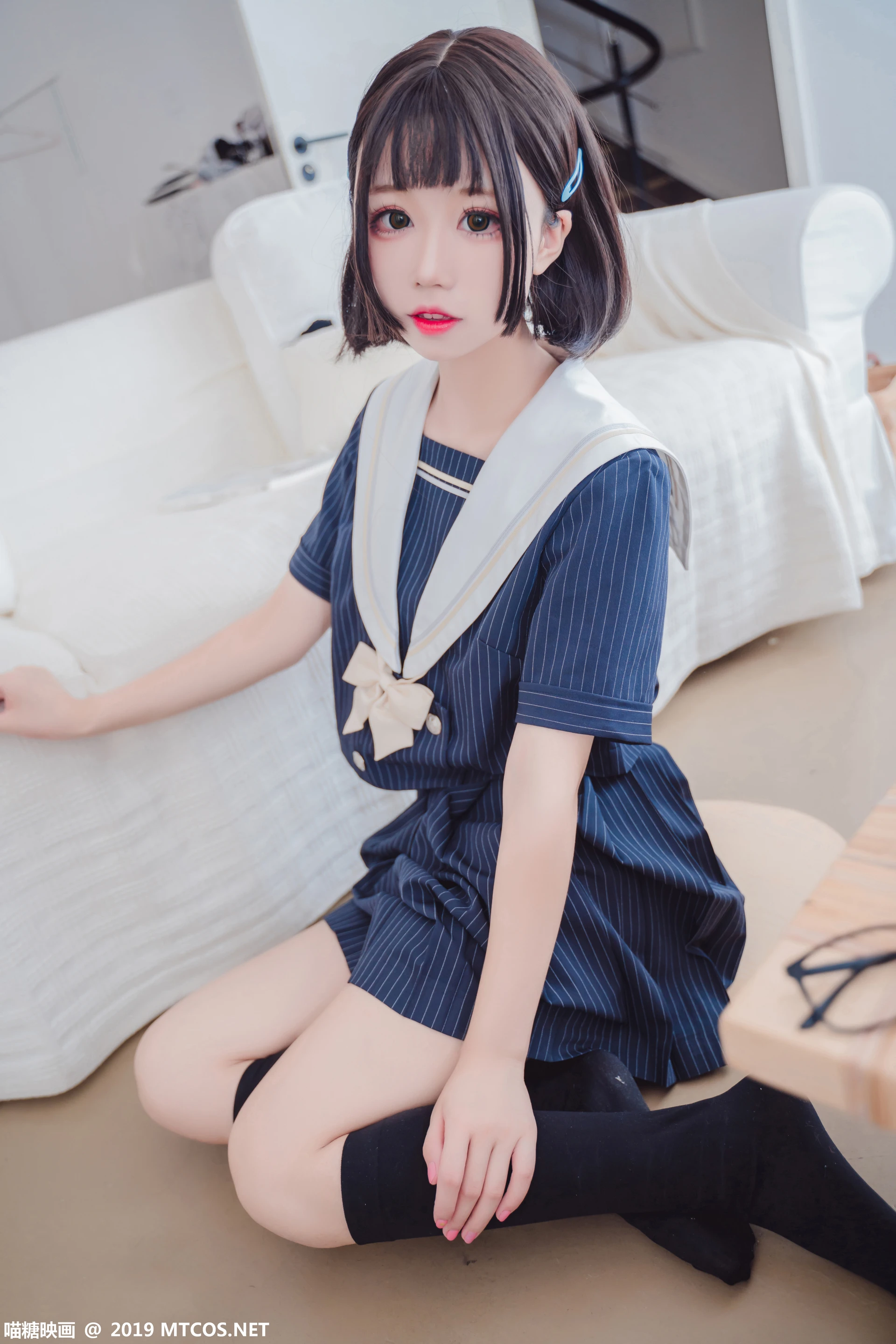 喵糖映画 VOL.013 [40P-431M]制服, 可爱, 喵糖映画, 黑丝