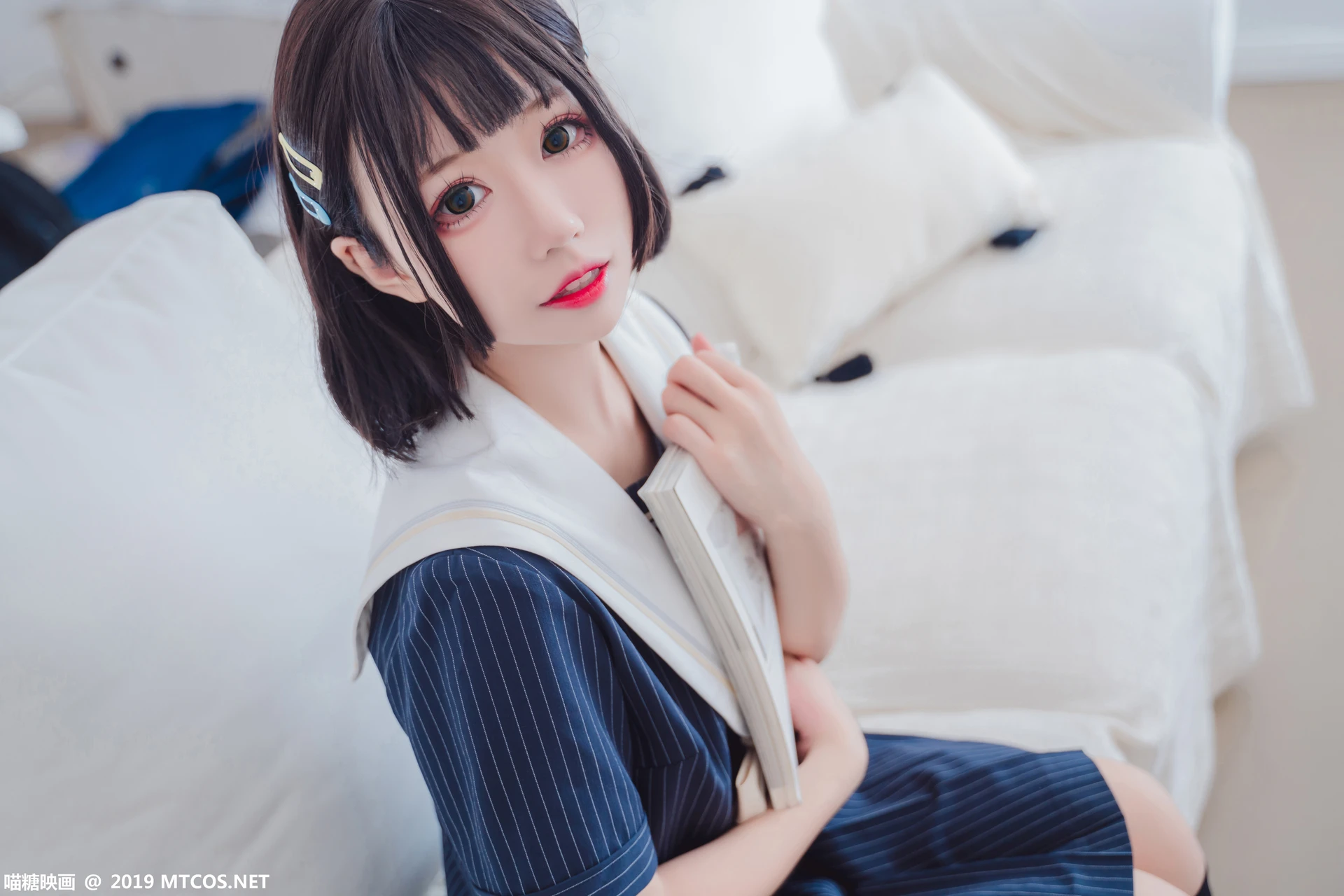 喵糖映画 VOL.013 [40P-431M]制服, 可爱, 喵糖映画, 黑丝