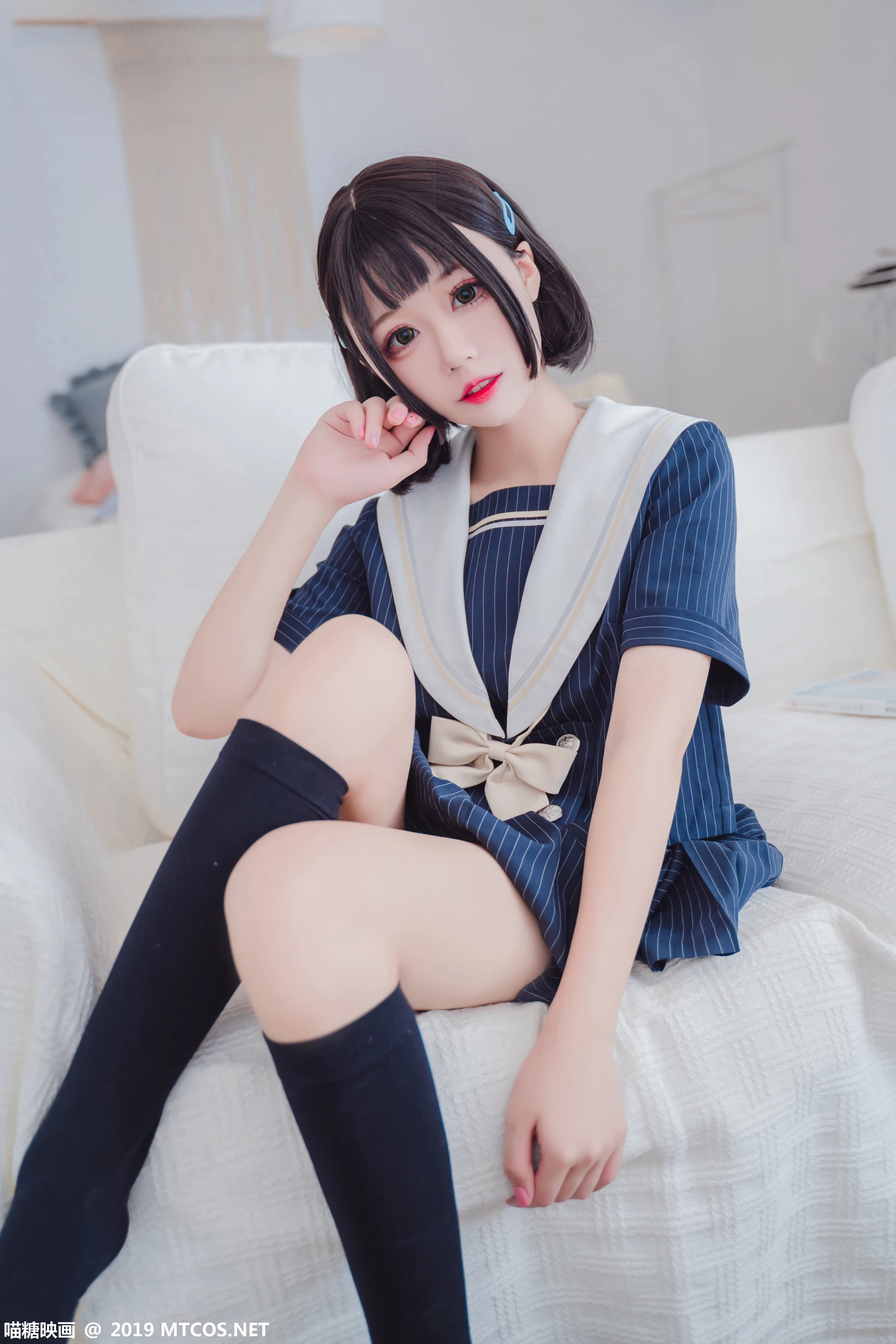 喵糖映画 VOL.013 [40P-431M]制服, 可爱, 喵糖映画, 黑丝