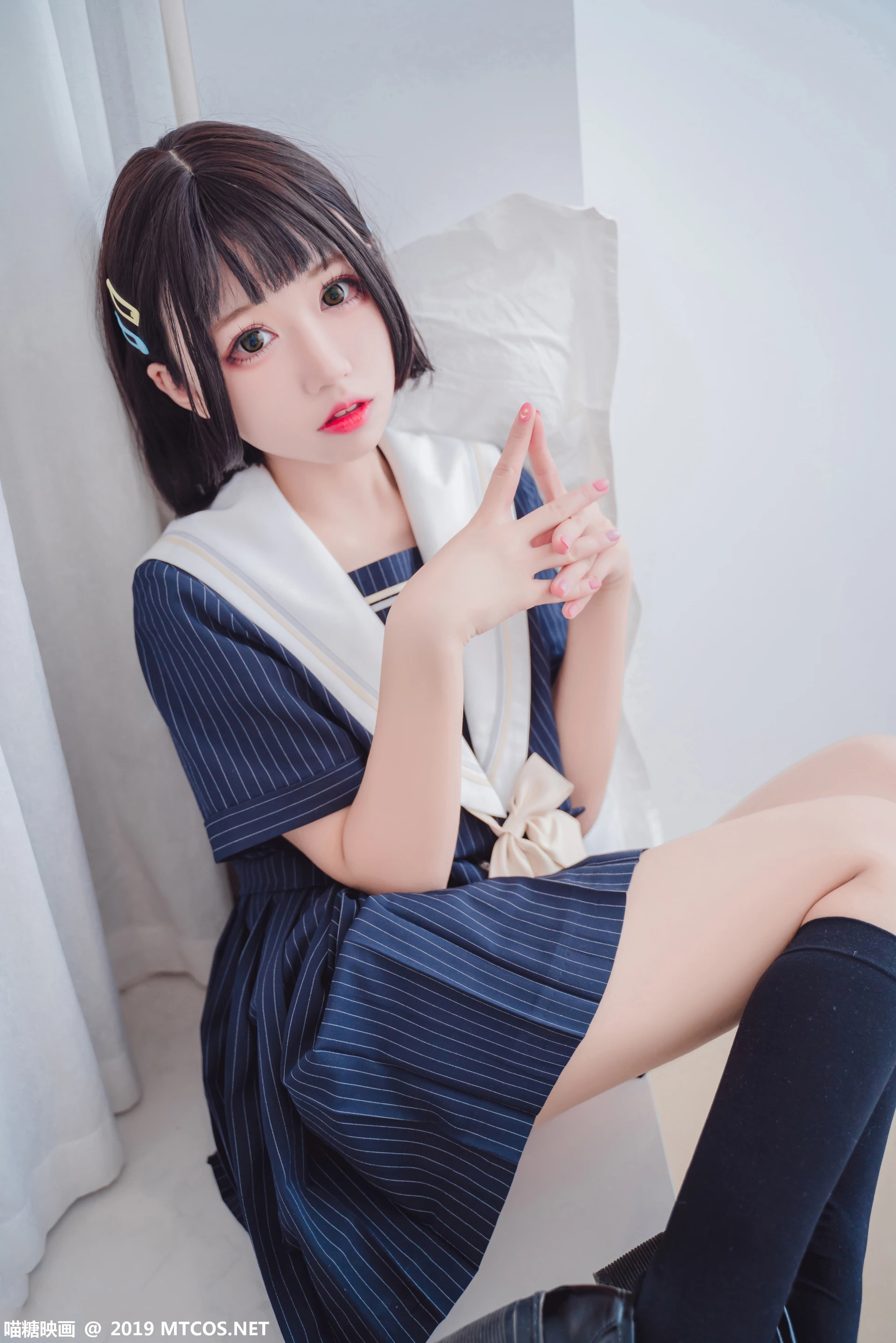 喵糖映画 VOL.013 [40P-431M]制服, 可爱, 喵糖映画, 黑丝