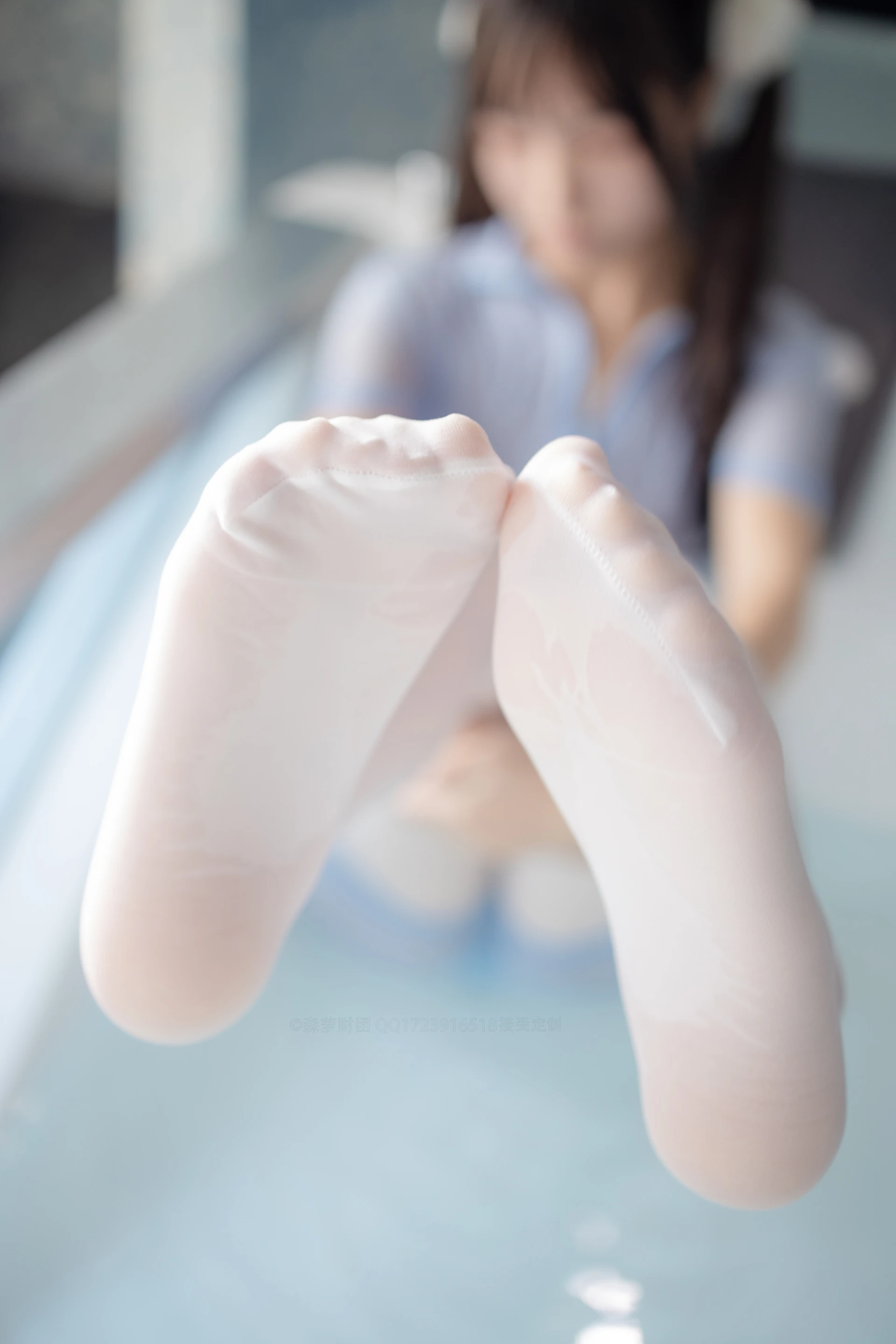 森萝财团 X-049-R16 [165P1V-3.2G]森萝财团, 白丝, 美腿