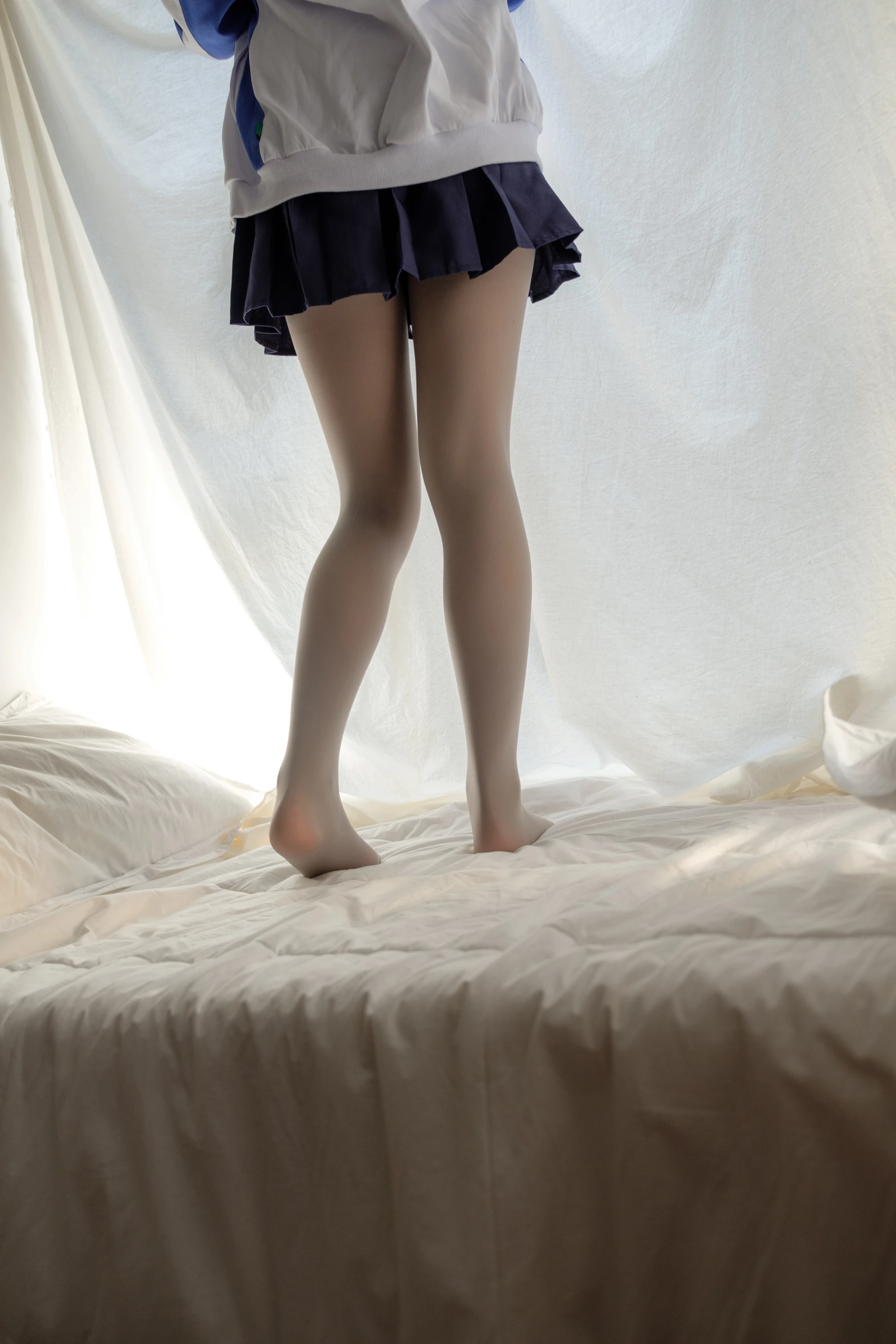 喵写真 VOL-015 [70P-502M]可爱, 喵写真, 学生装, 白丝, 美腿