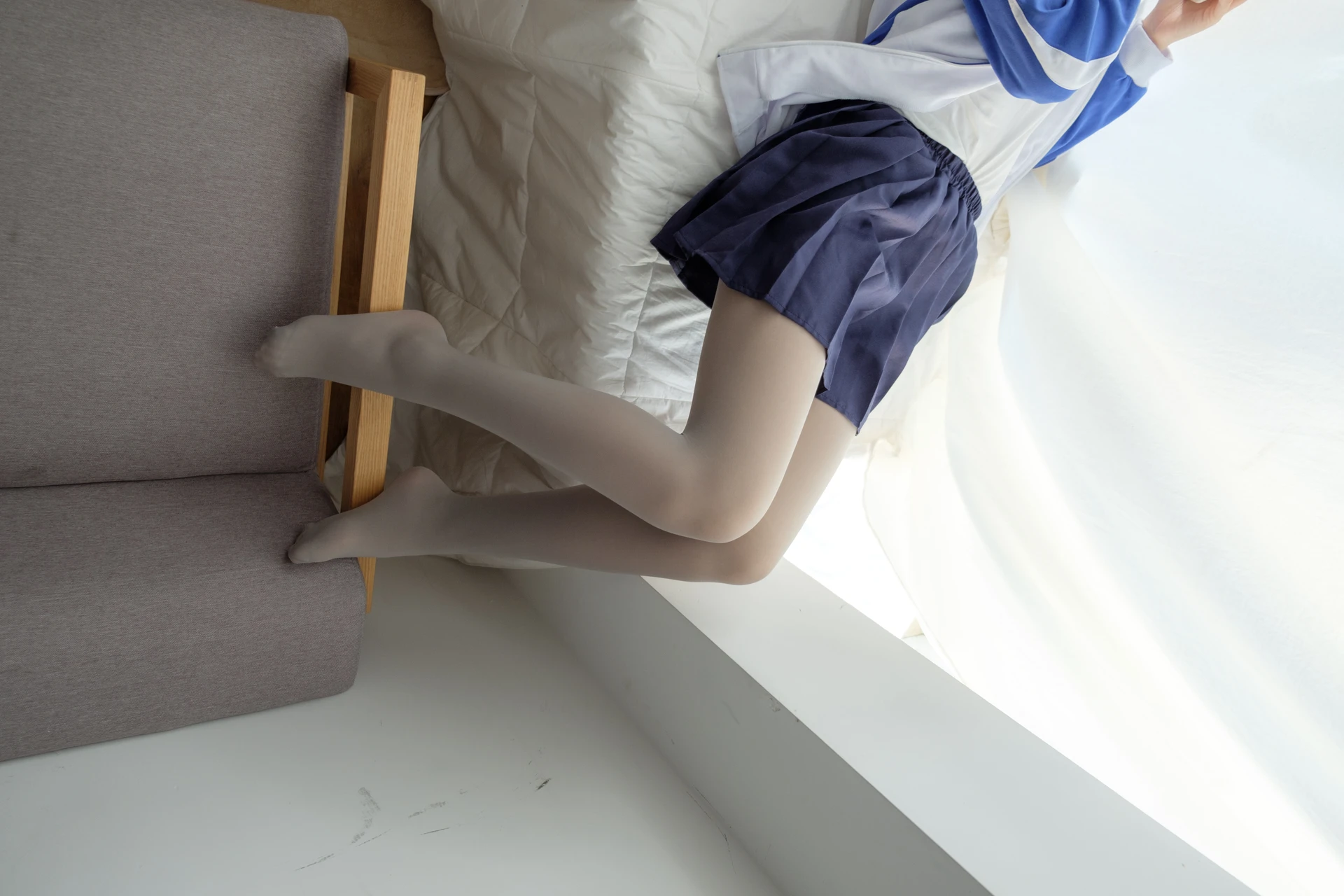 喵写真 VOL-015 [70P-502M]可爱, 喵写真, 学生装, 白丝, 美腿